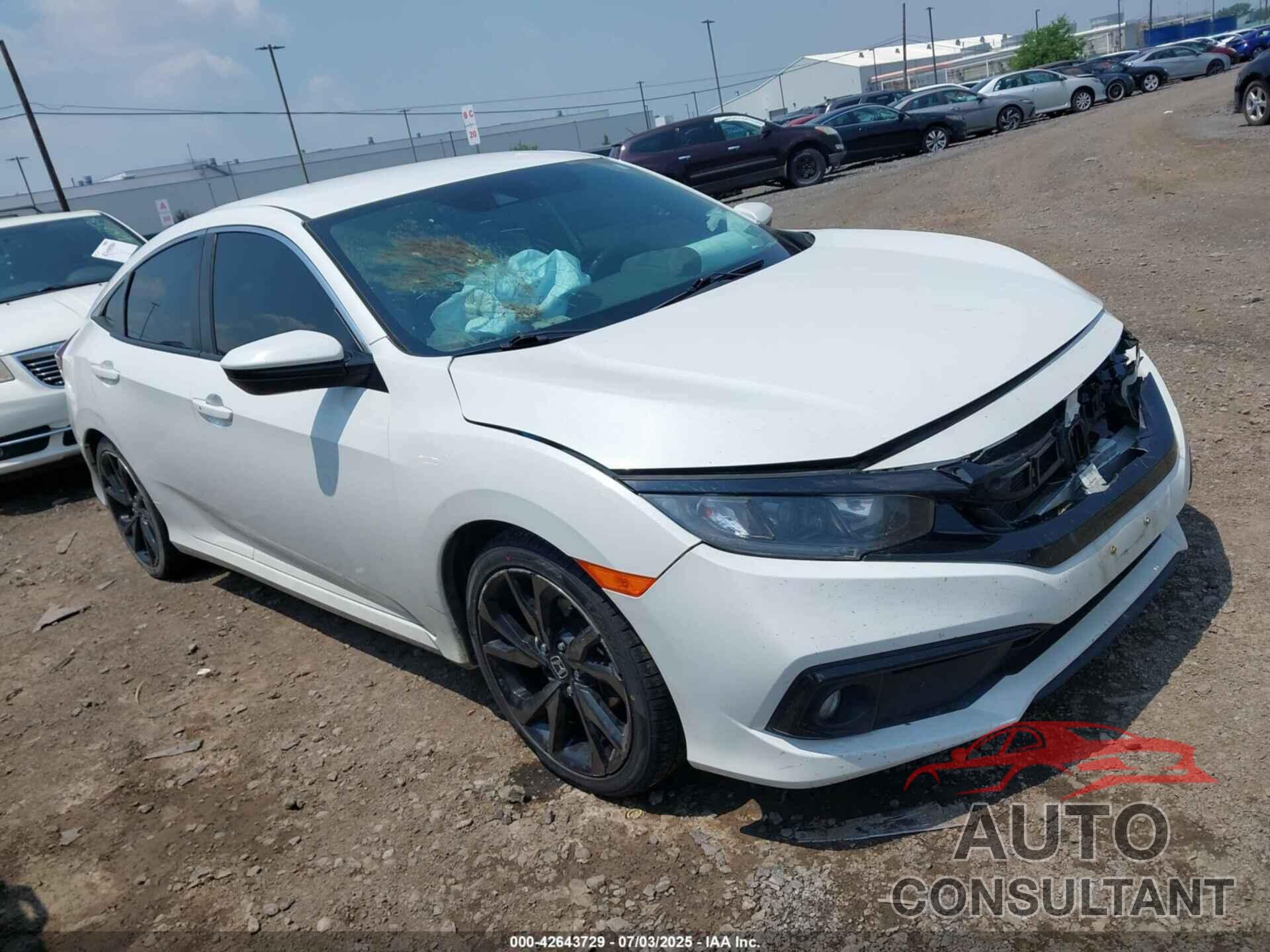 HONDA CIVIC 2020 - 2HGFC2F82LH522348