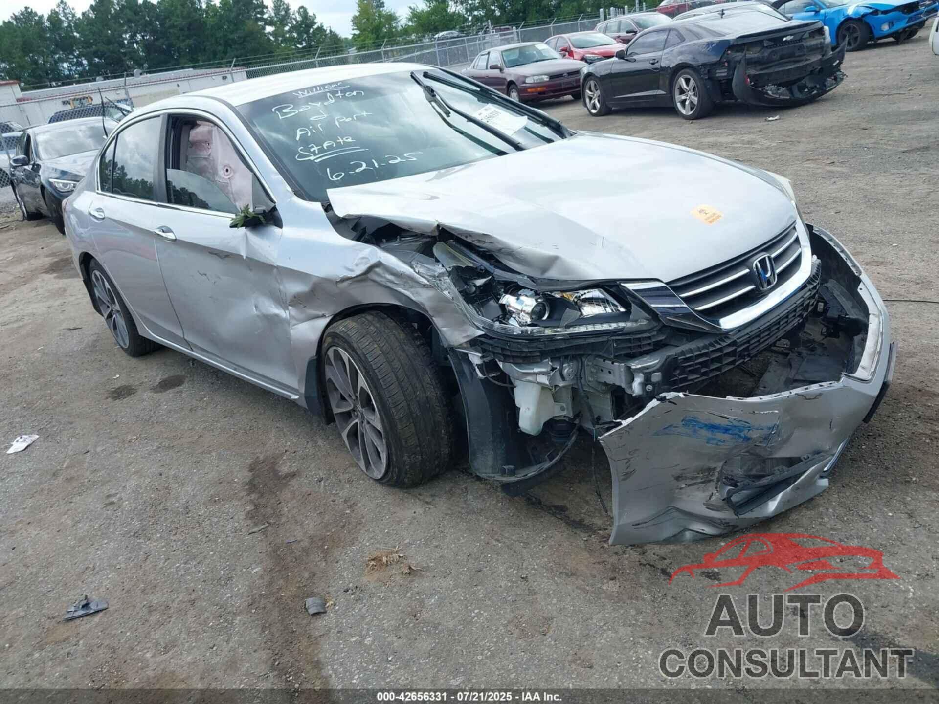 HONDA ACCORD 2015 - 1HGCR2F58FA094439
