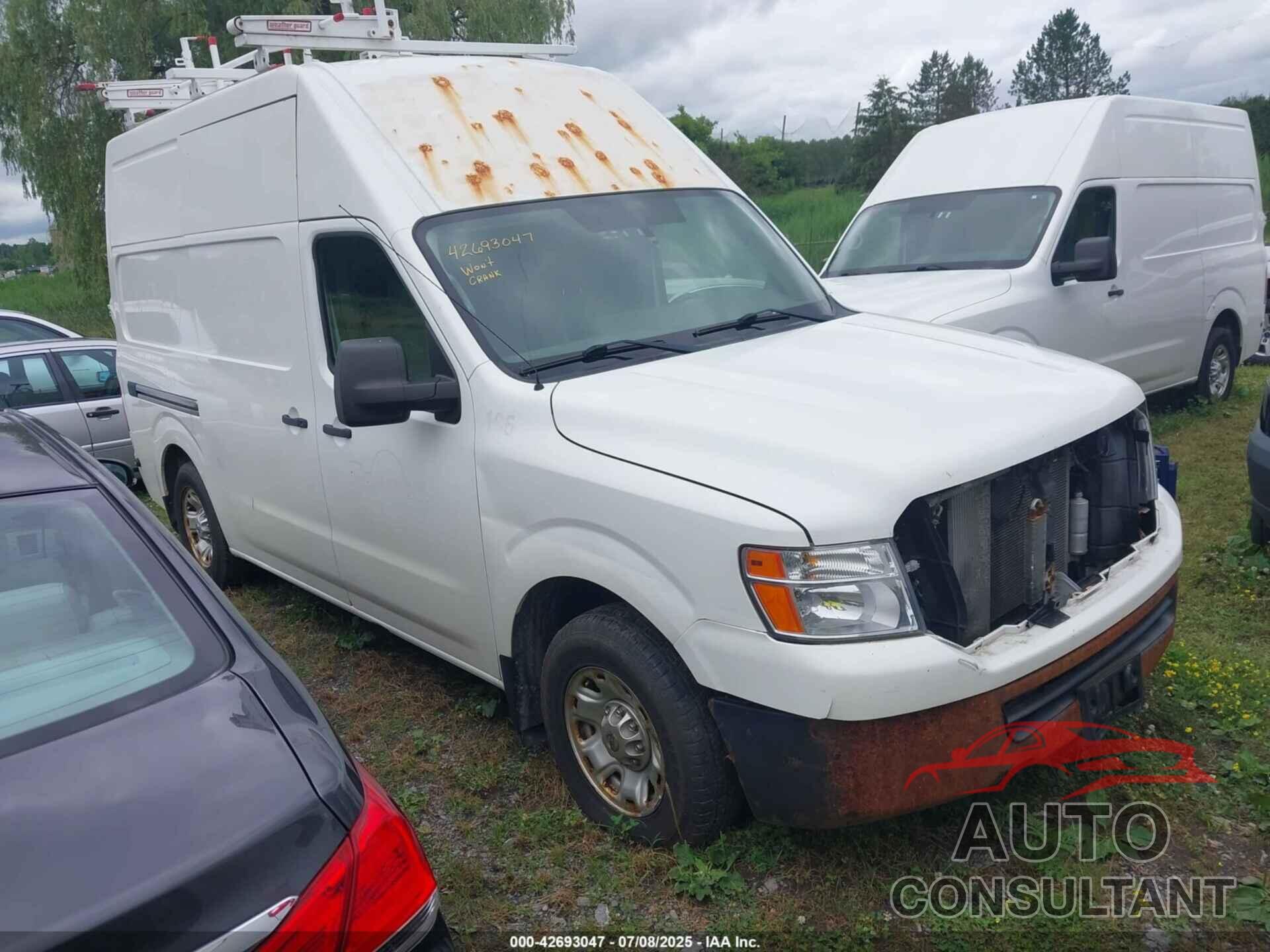 NISSAN NV CARGO NV2500 HD 2017 - 1N6BF0LYXHN802382
