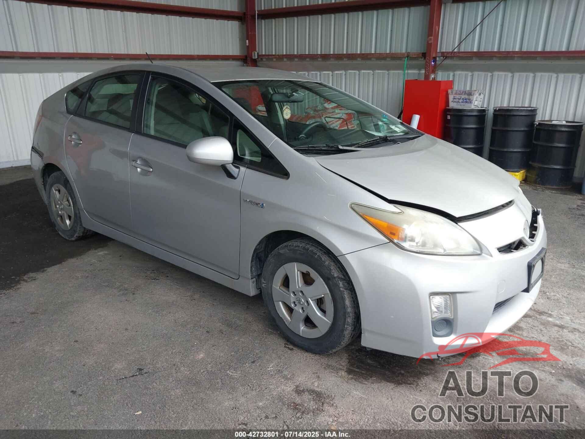 TOYOTA PRIUS 2010 - JTDKN3DU7A0168065