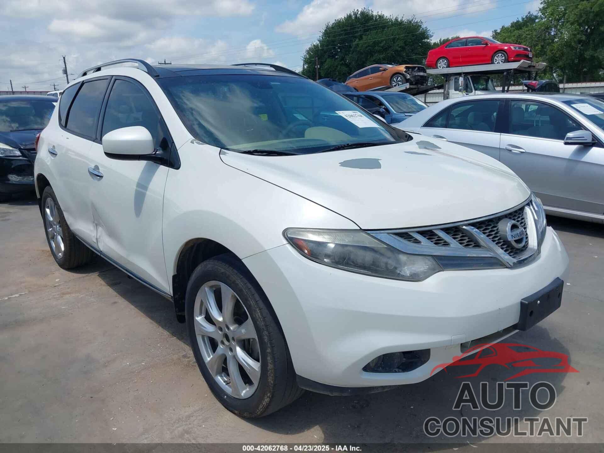 NISSAN MURANO 2014 - JN8AZ1MU9EW415436