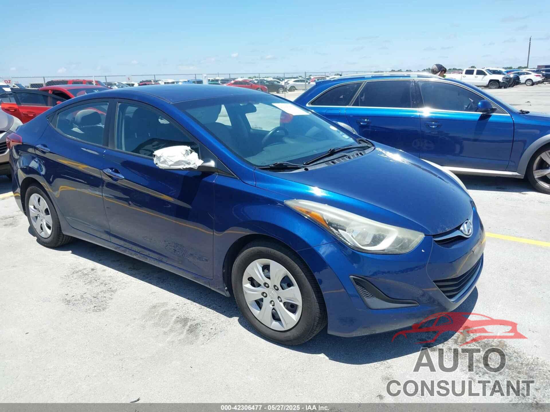 HYUNDAI ELANTRA 2016 - 5NPDH4AE1GH705446