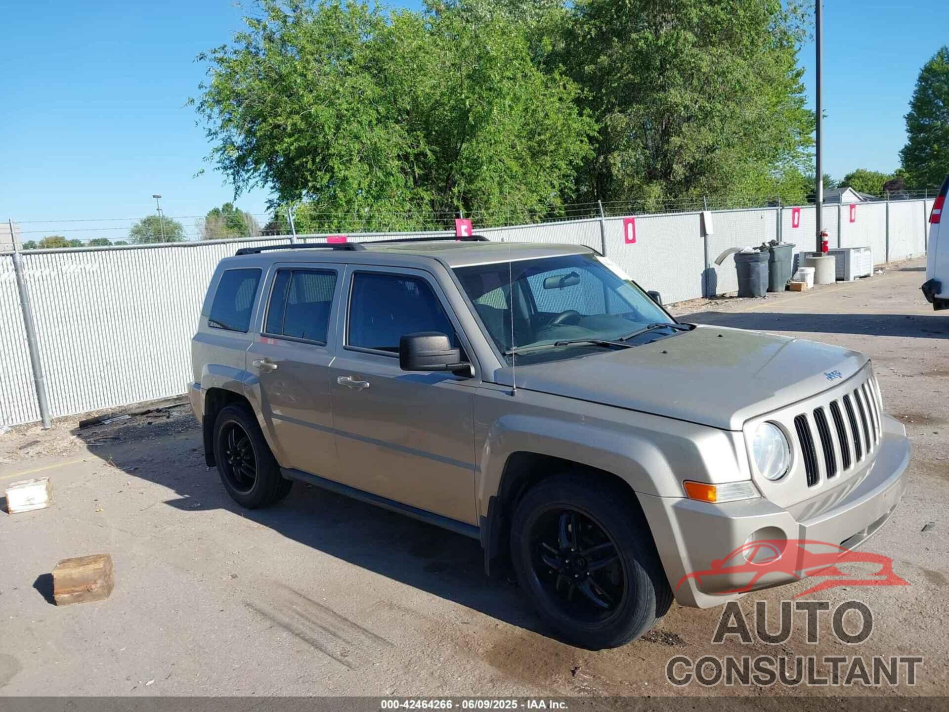 JEEP PATRIOT 2010 - 1J4NF2GB8AD510544