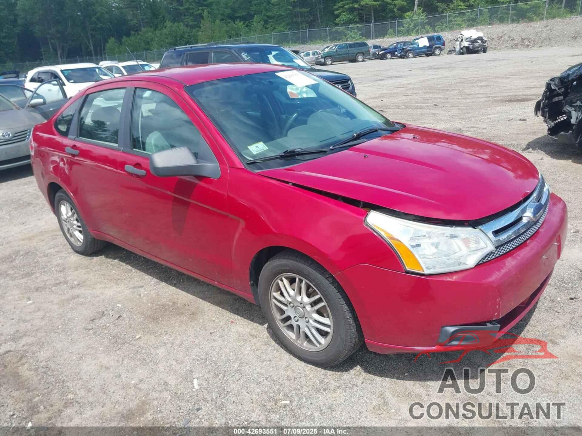 FORD FOCUS 2010 - 1FAHP3FN6AW191401