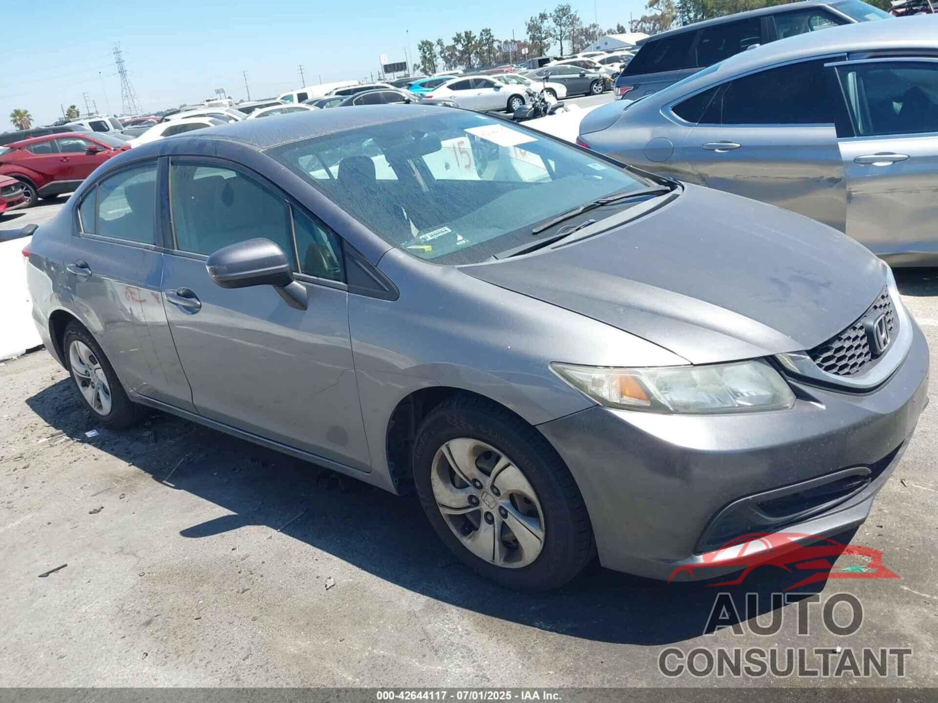HONDA CIVIC 2015 - 2HGFB2F51FH546878