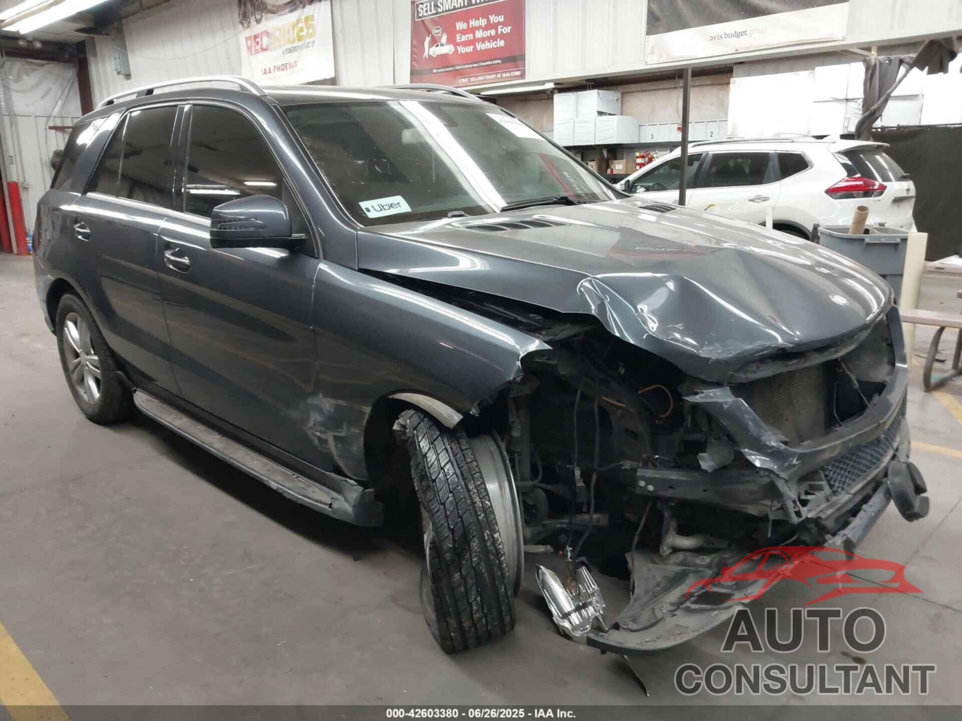 MERCEDES-BENZ ML 350 2015 - 4JGDA5JB9FA534852