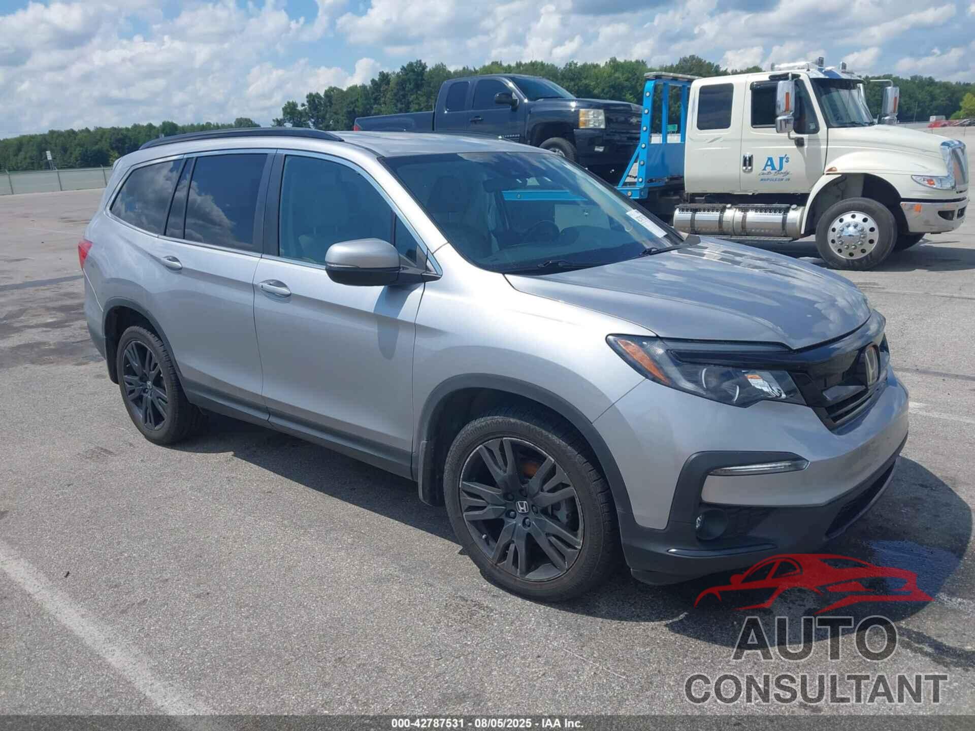HONDA PILOT 2021 - 5FNYF6H25MB101102