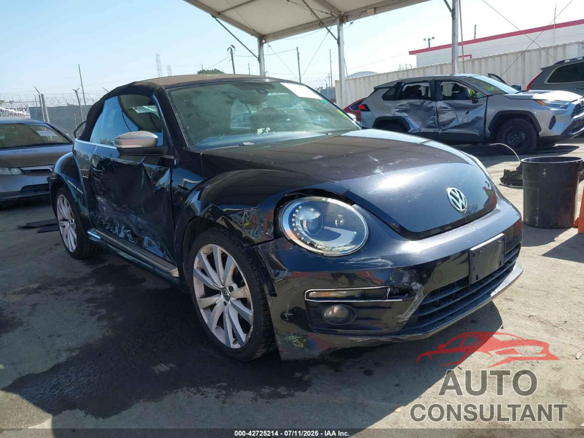 VOLKSWAGEN BEETLE 2014 - 3VW517AT7EM816287