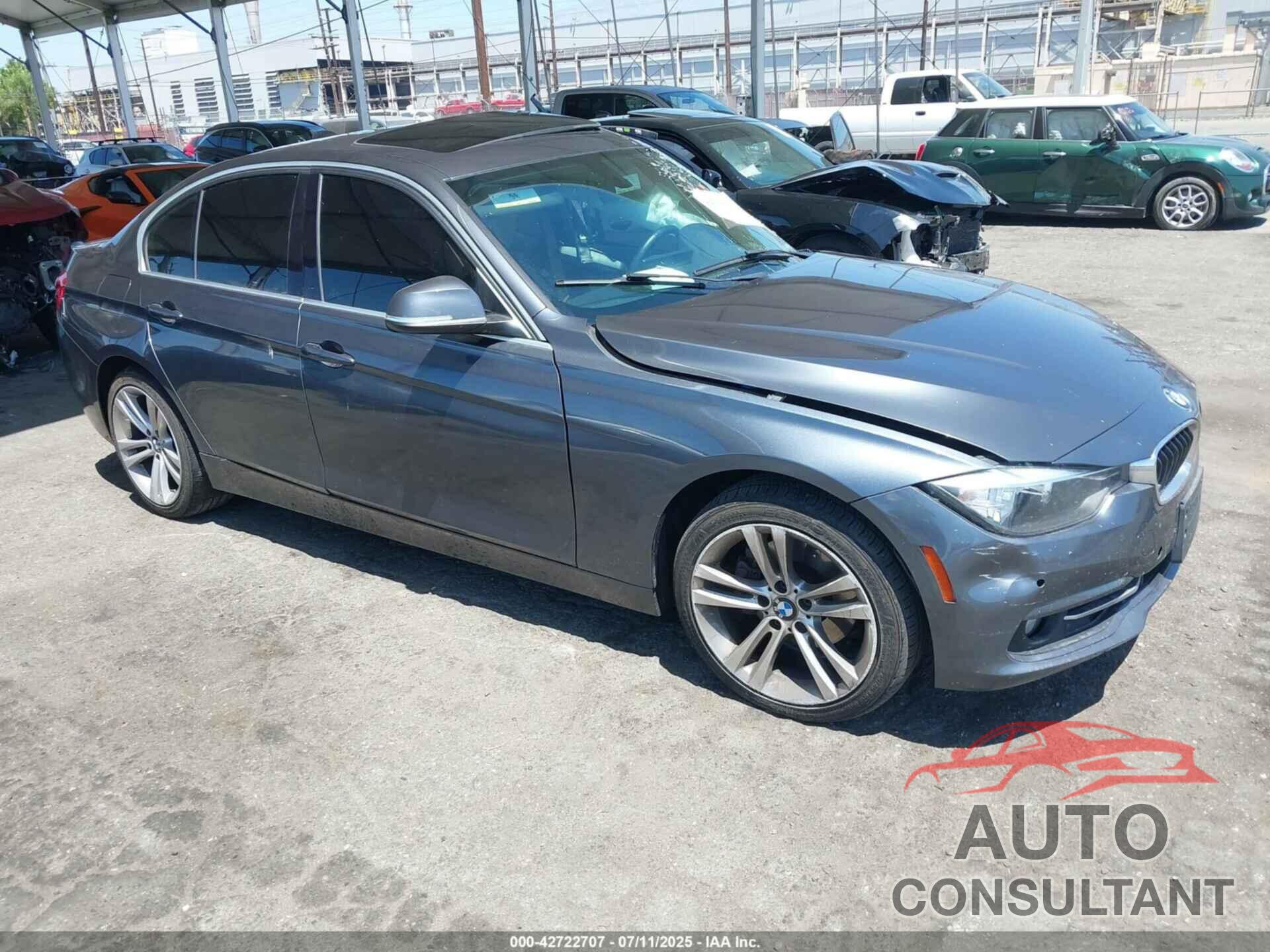 BMW 330I 2017 - WBA8D9C39HA011728