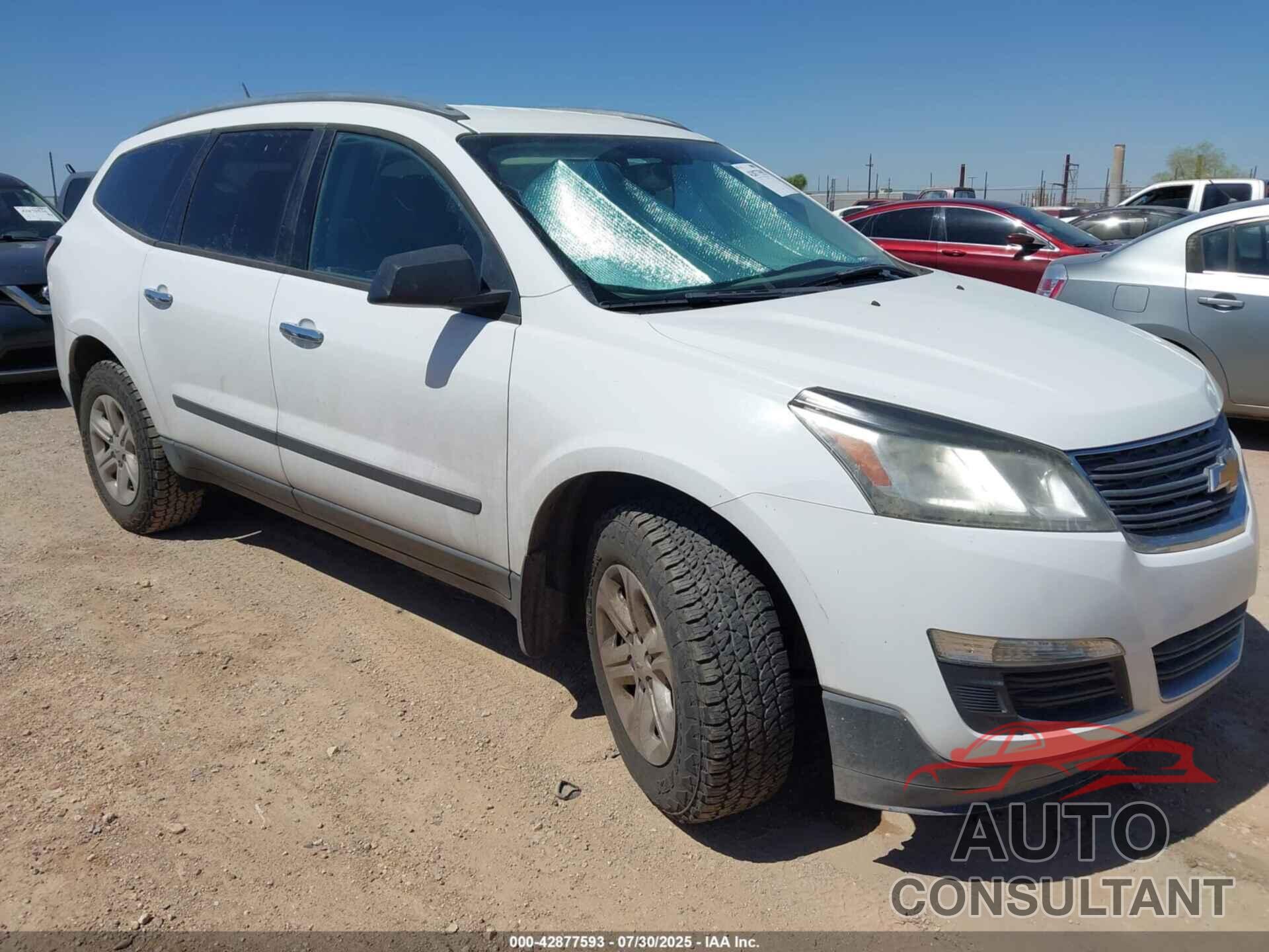 CHEVROLET TRAVERSE 2017 - 1GNKRFKD3HJ328124