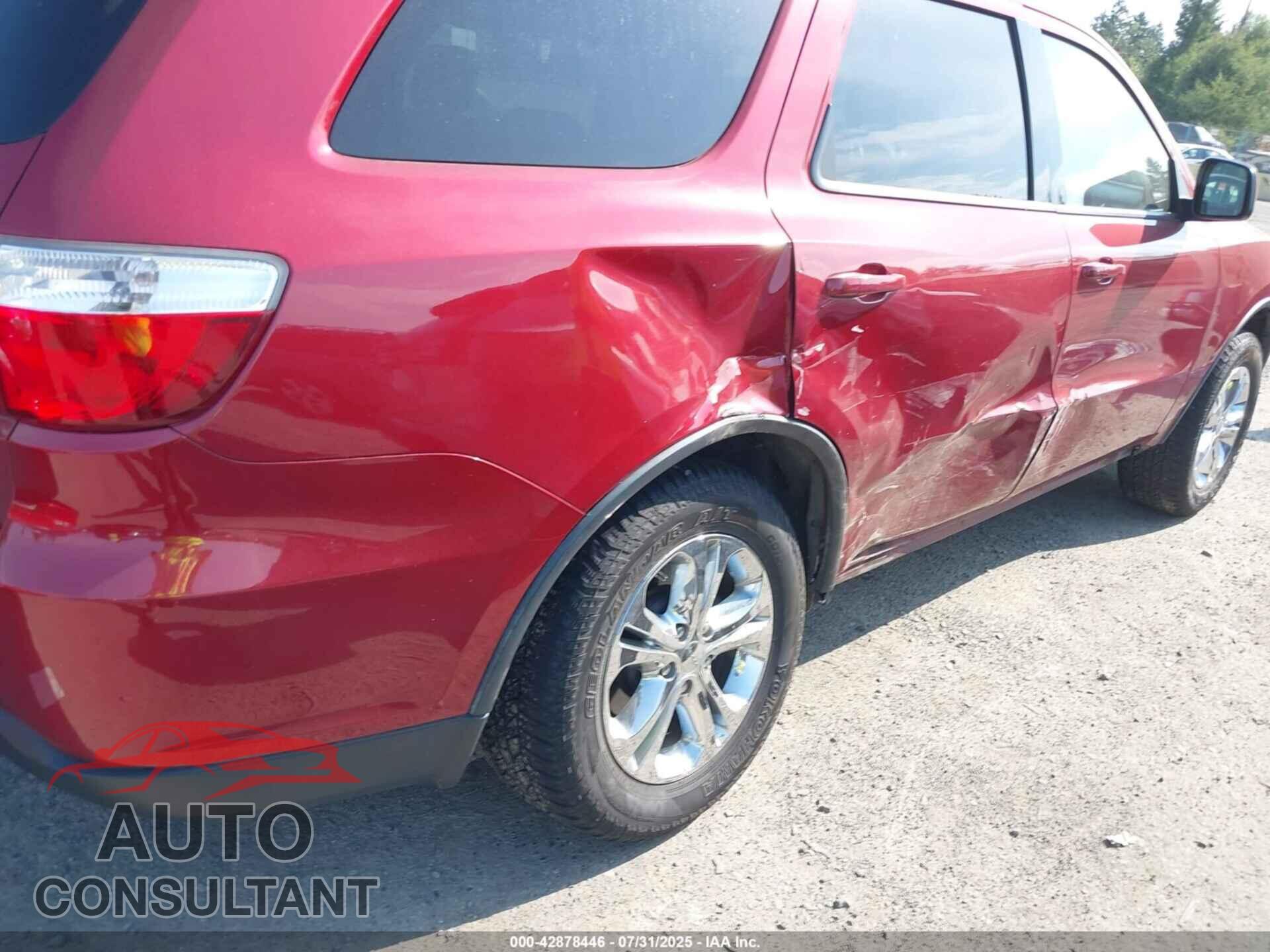 DODGE DURANGO 2013 - 1C4RDJAG1DC690987