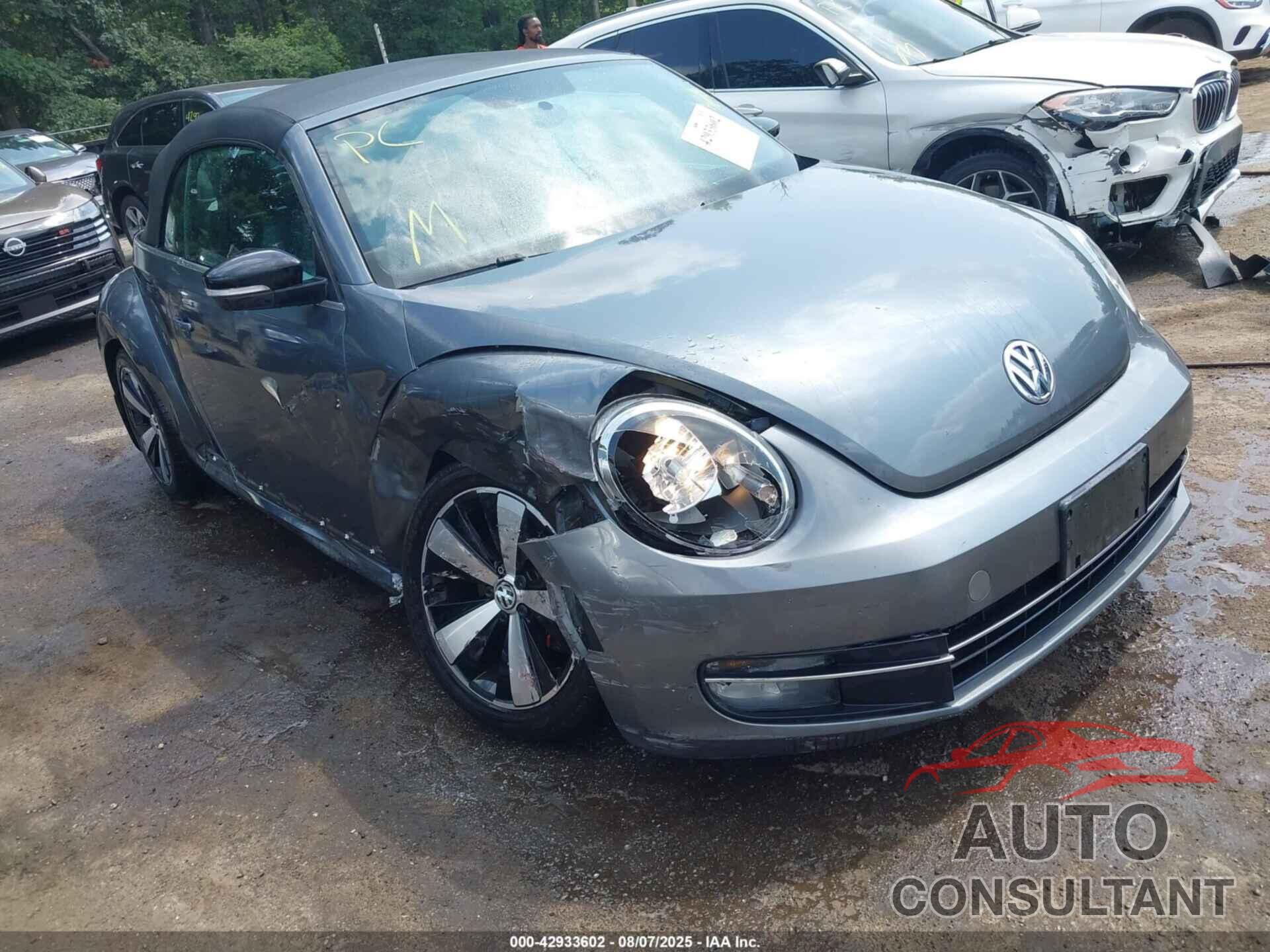 VOLKSWAGEN BEETLE 2013 - 3VW8A7AT8DM802832