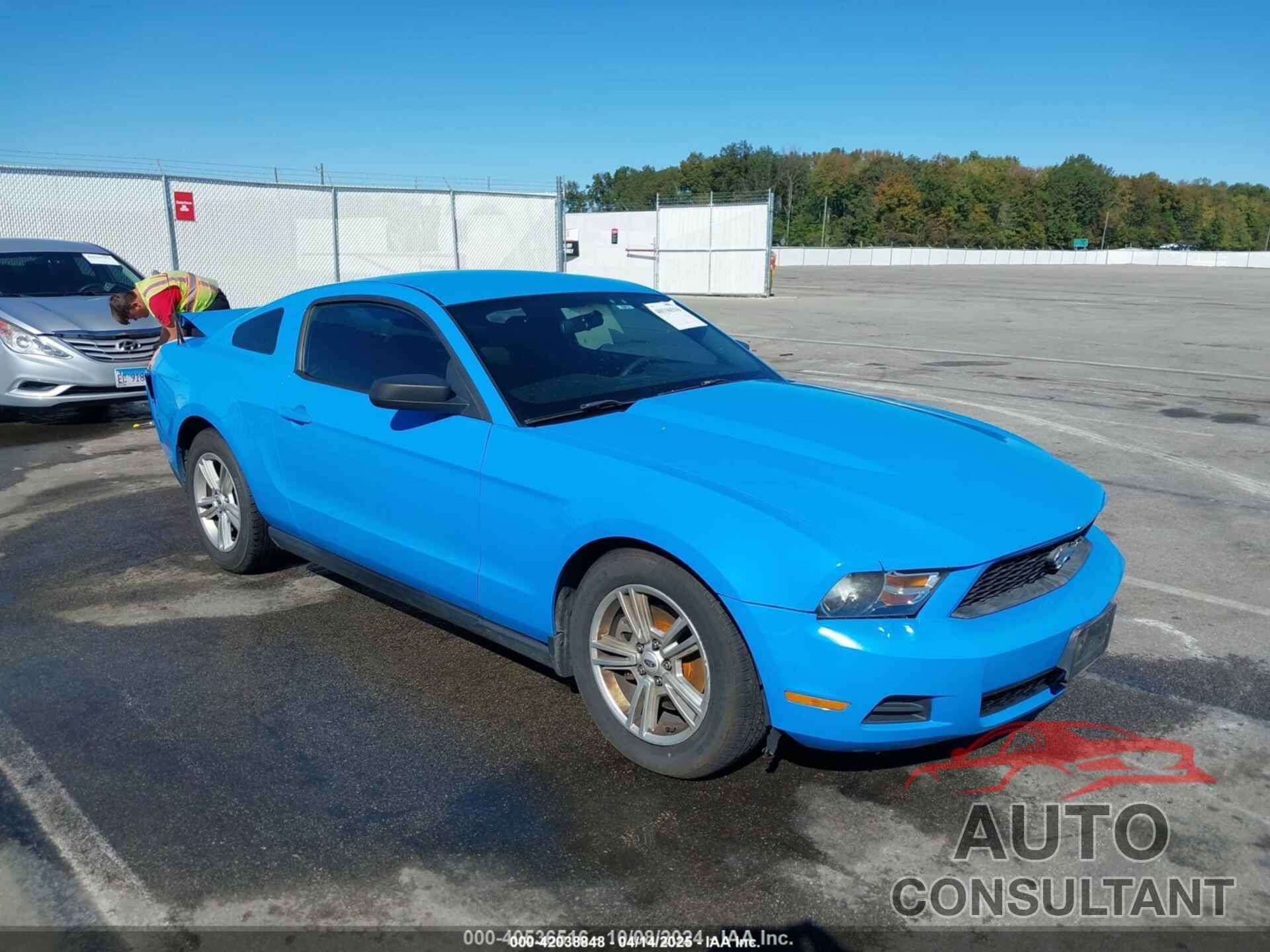 FORD MUSTANG 2012 - 1ZVBP8AM6C5211356