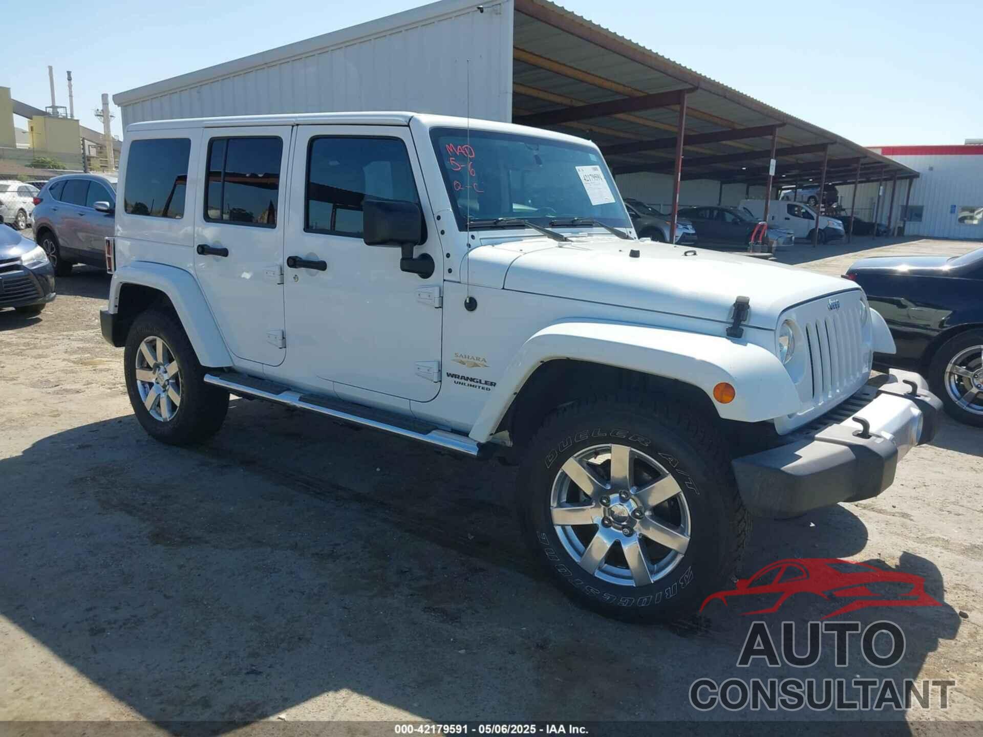 JEEP WRANGLER UNLIMITED 2015 - 1C4BJWEG6FL504199