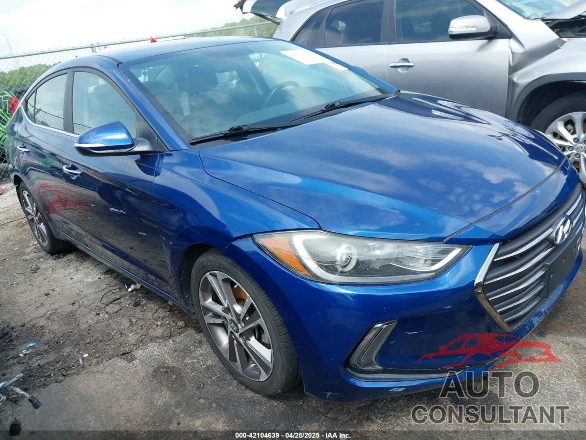 HYUNDAI ELANTRA 2017 - 5NPD84LF7HH006989