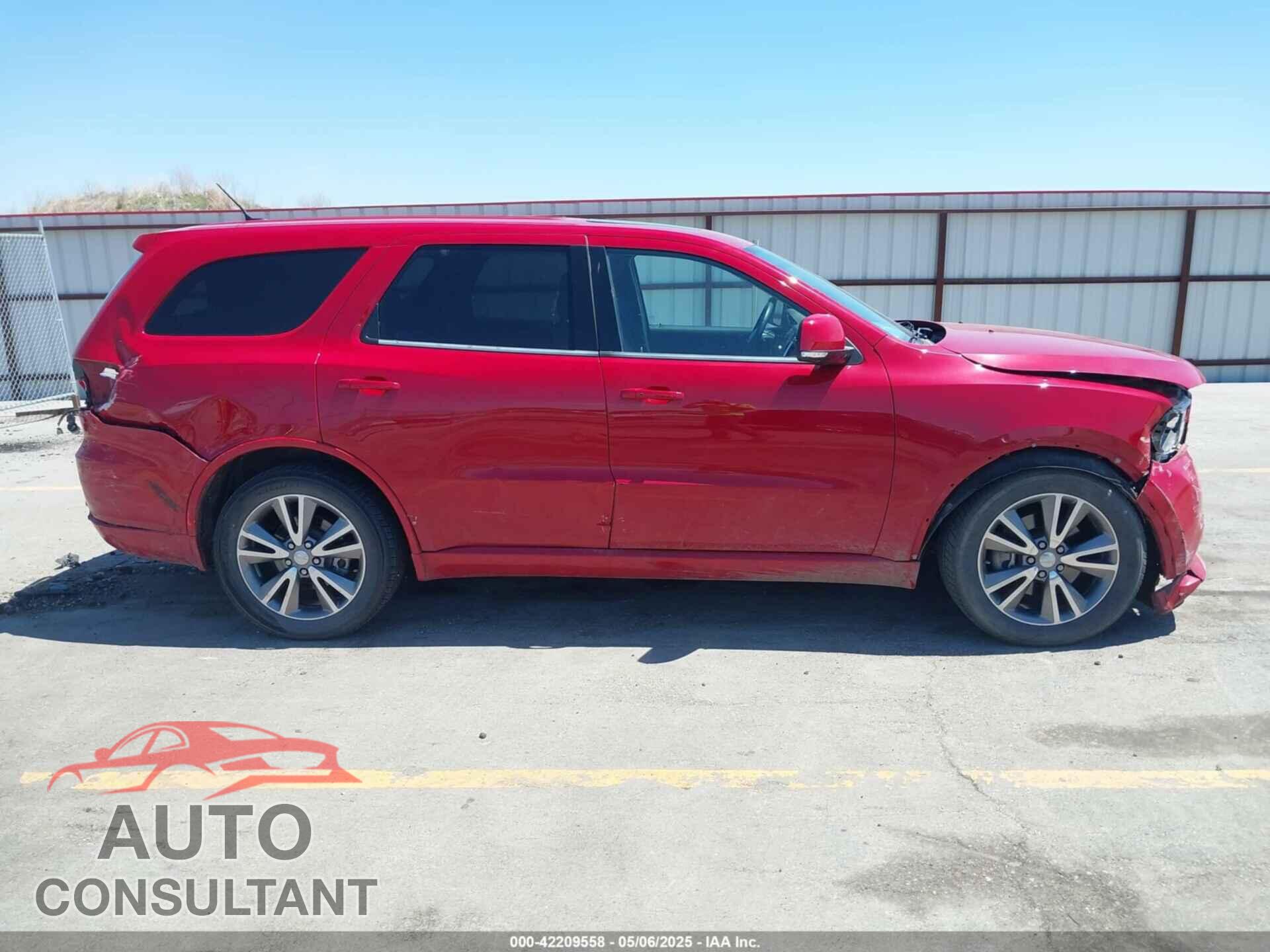 DODGE DURANGO 2013 - 1C4SDJCTXDC697240