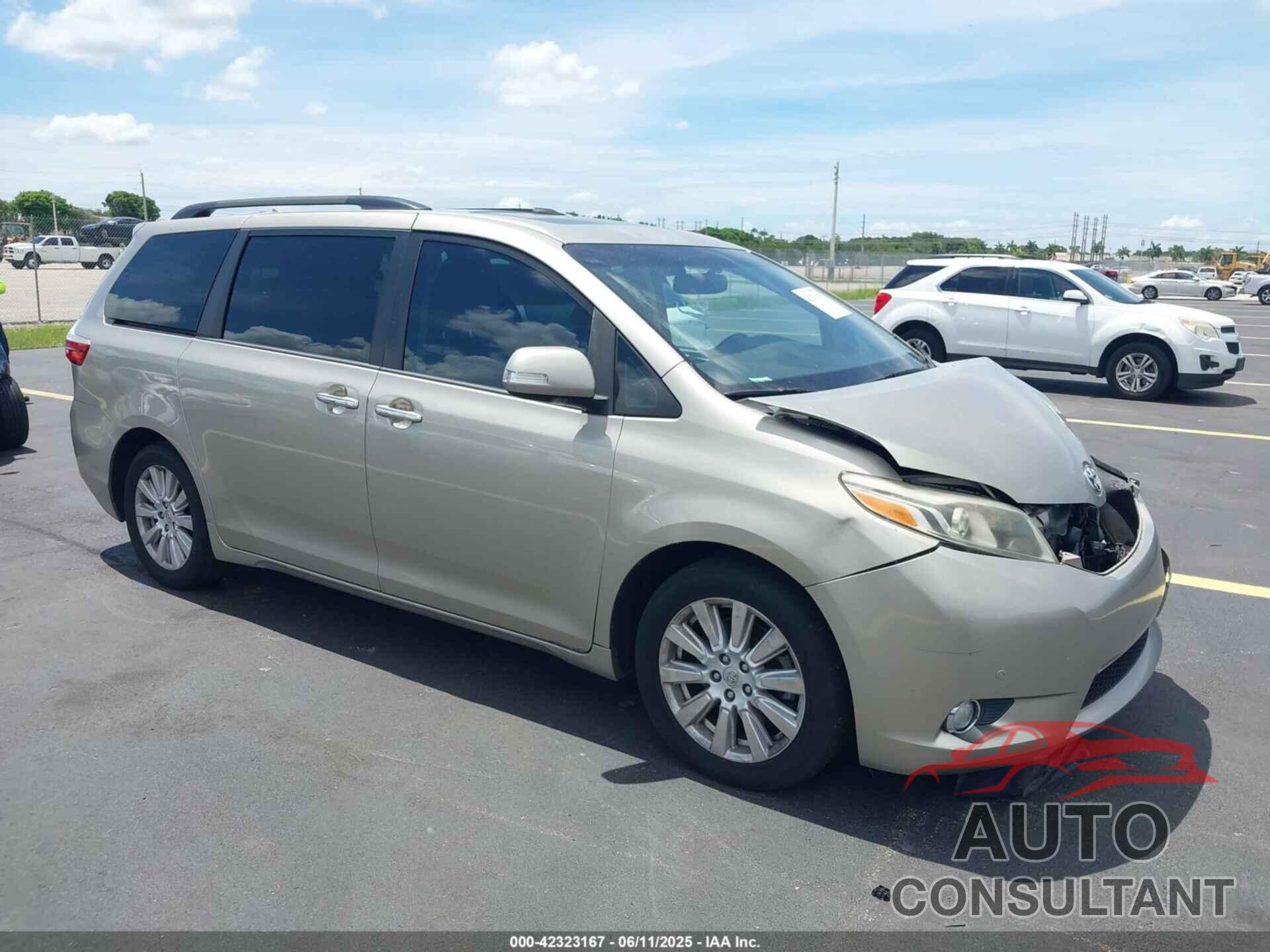 TOYOTA SIENNA 2017 - 5TDYZ3DC4HS823392