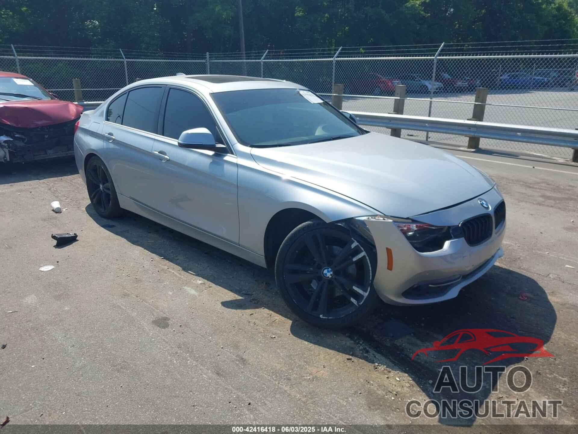 BMW 330I 2017 - WBA8B9G33HNU56443