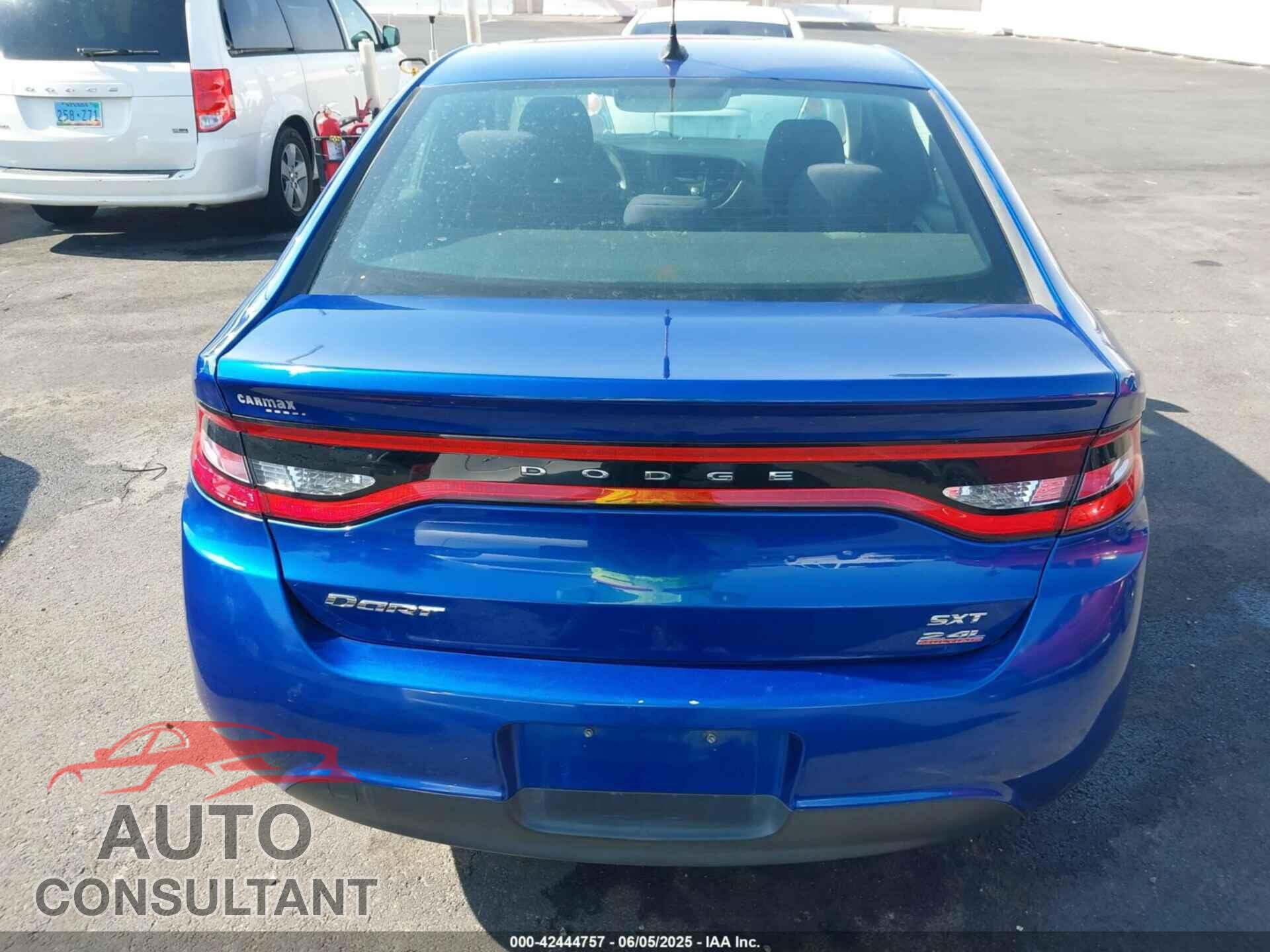 DODGE DART 2014 - 1C3CDFBB3ED743730