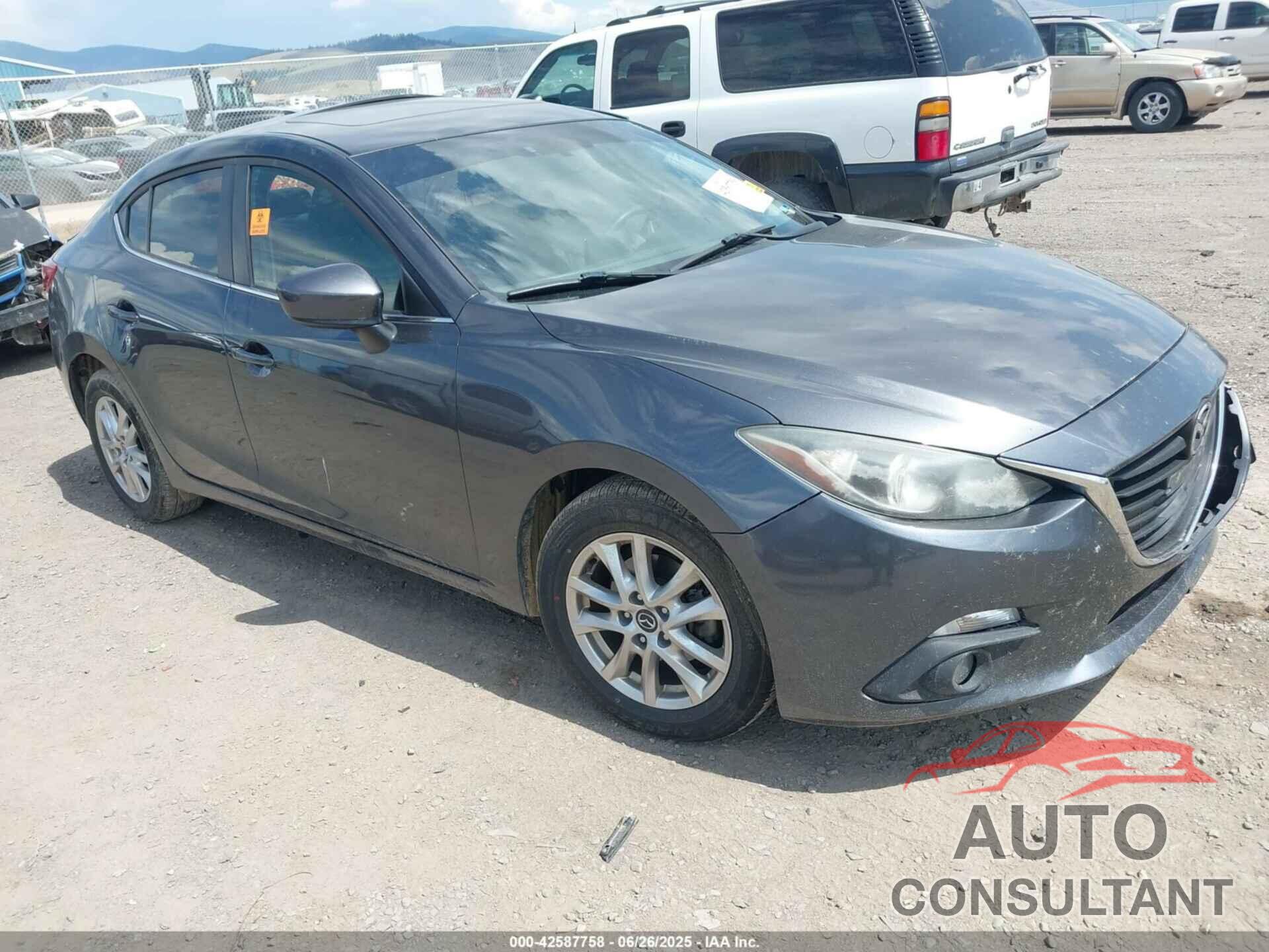 MAZDA MAZDA3 2016 - JM1BM1X72G1277453