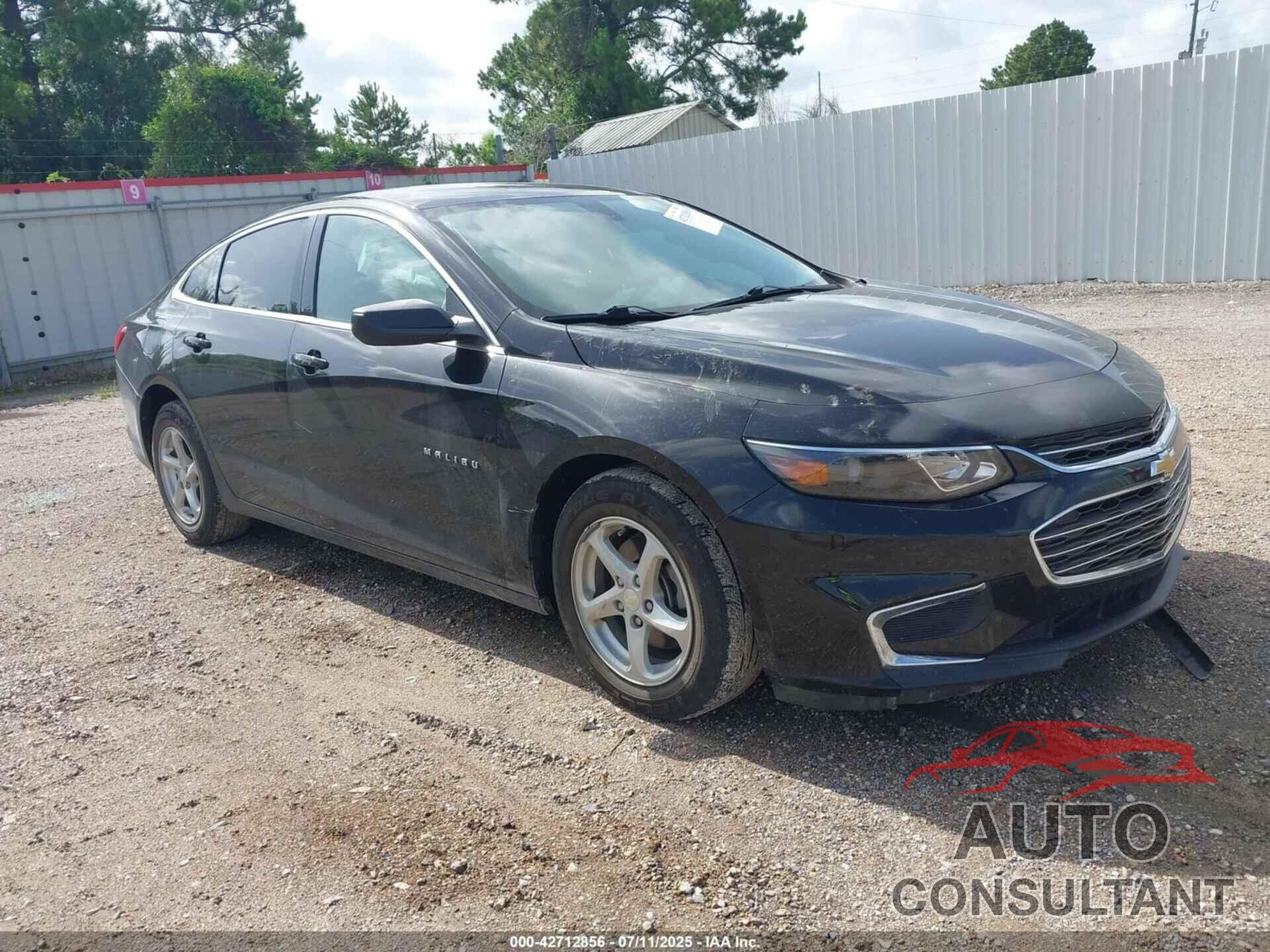 CHEVROLET MALIBU 2016 - 1G1ZB5ST8GF341412
