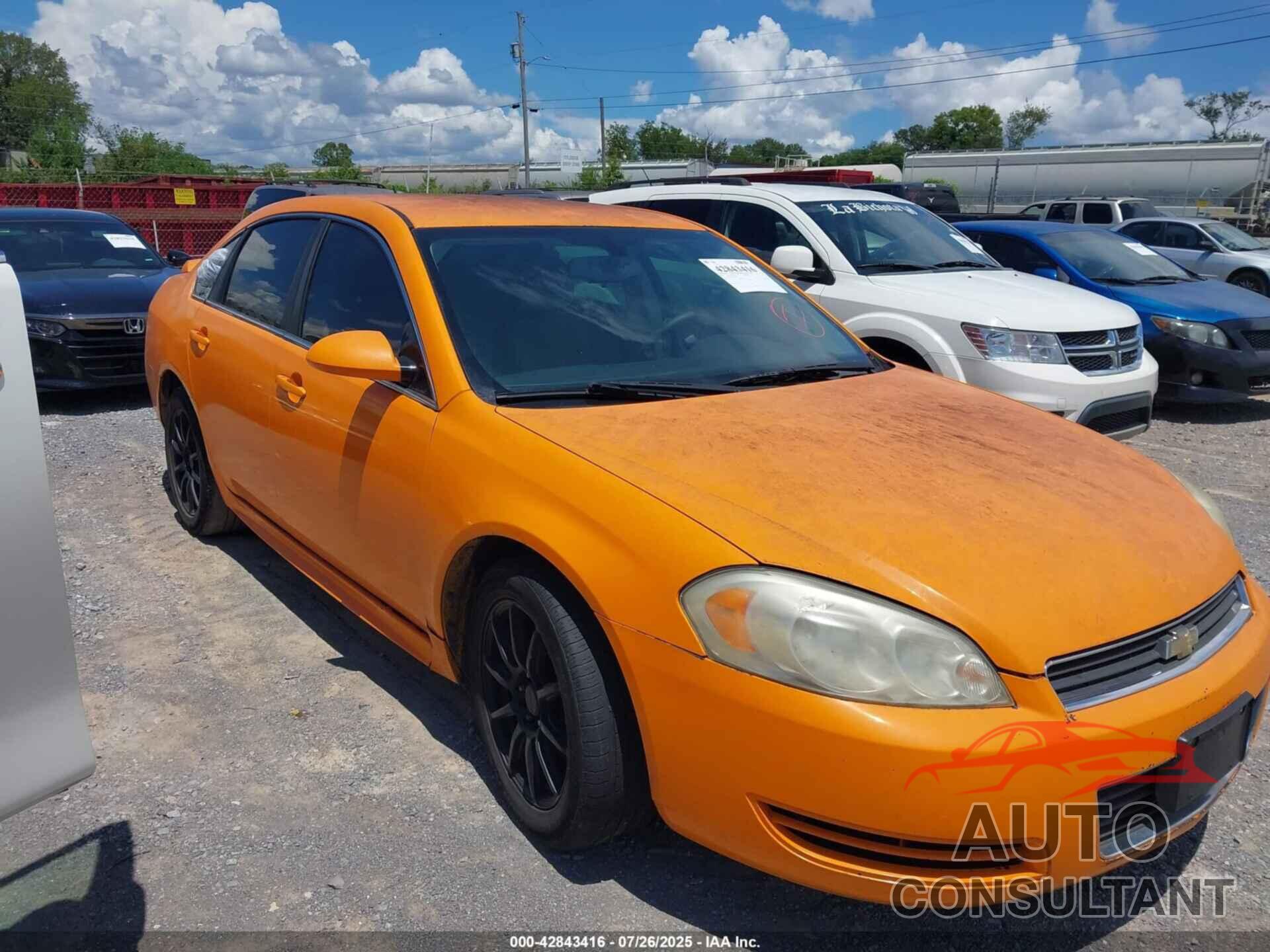 CHEVROLET IMPALA 2010 - 2G1WA5EK8A1235226
