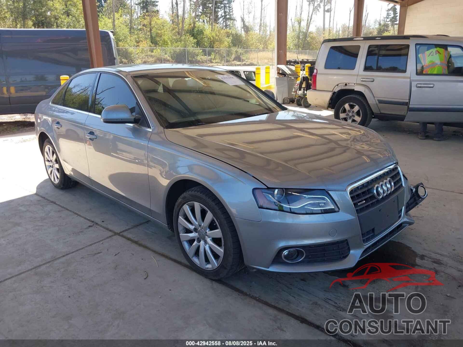 AUDI A4 2009 - WAUSF78K09A091149