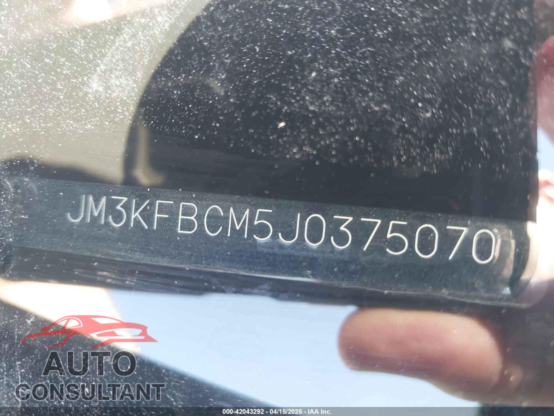 MAZDA CX-5 2018 - JM3KFBCM5J0375070