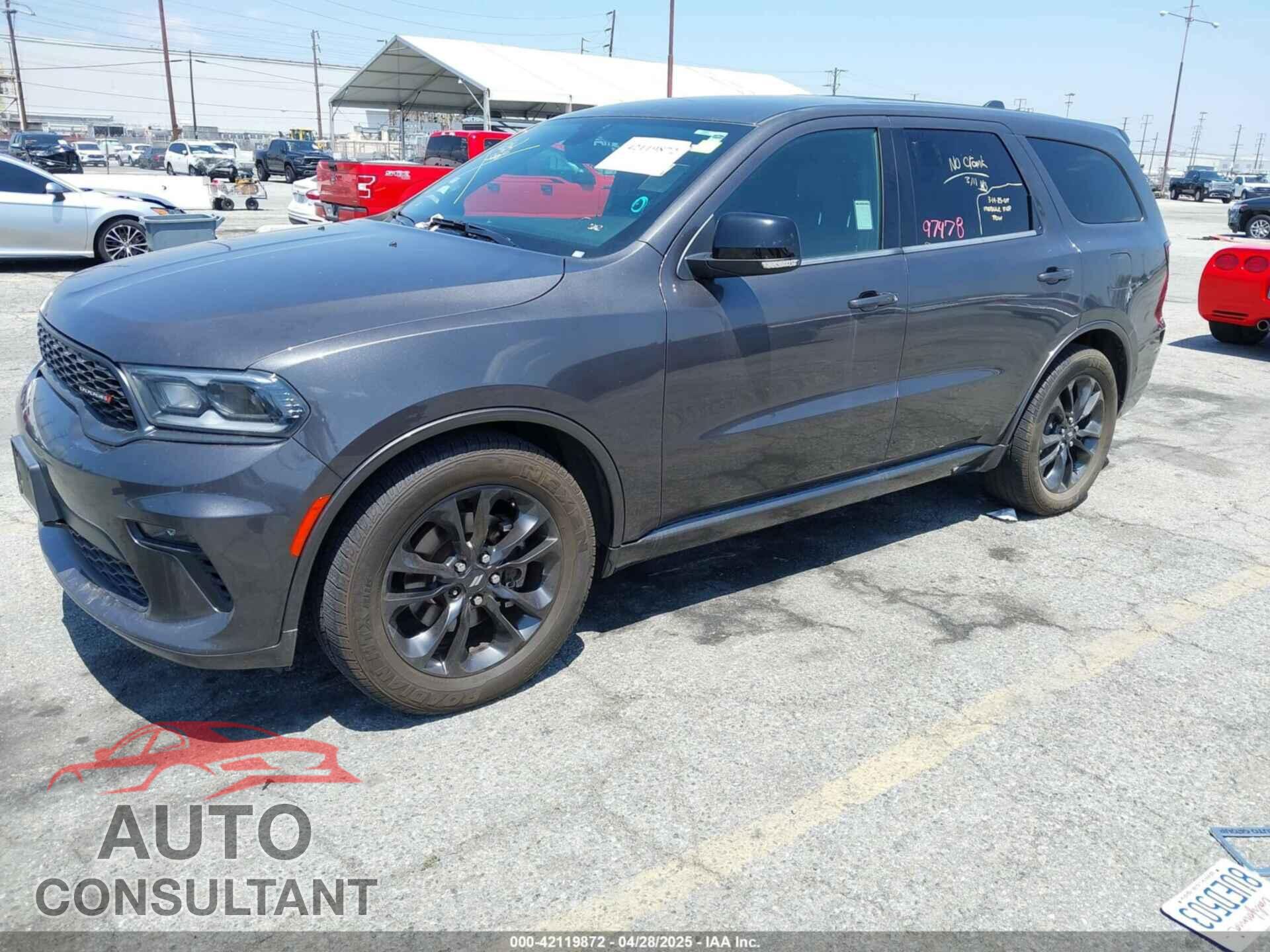 DODGE DURANGO 2021 - 1C4RDHDG7MC540807
