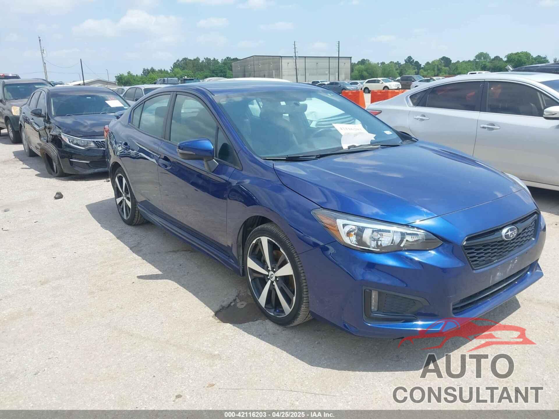 SUBARU IMPREZA 2018 - 4S3GKAM69J3616194