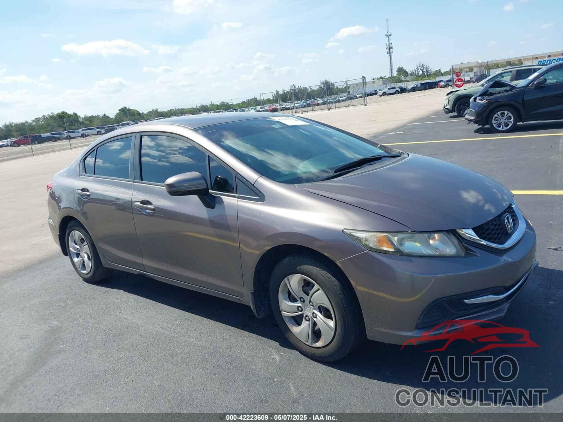 HONDA CIVIC 2014 - 19XFB2F51EE013227