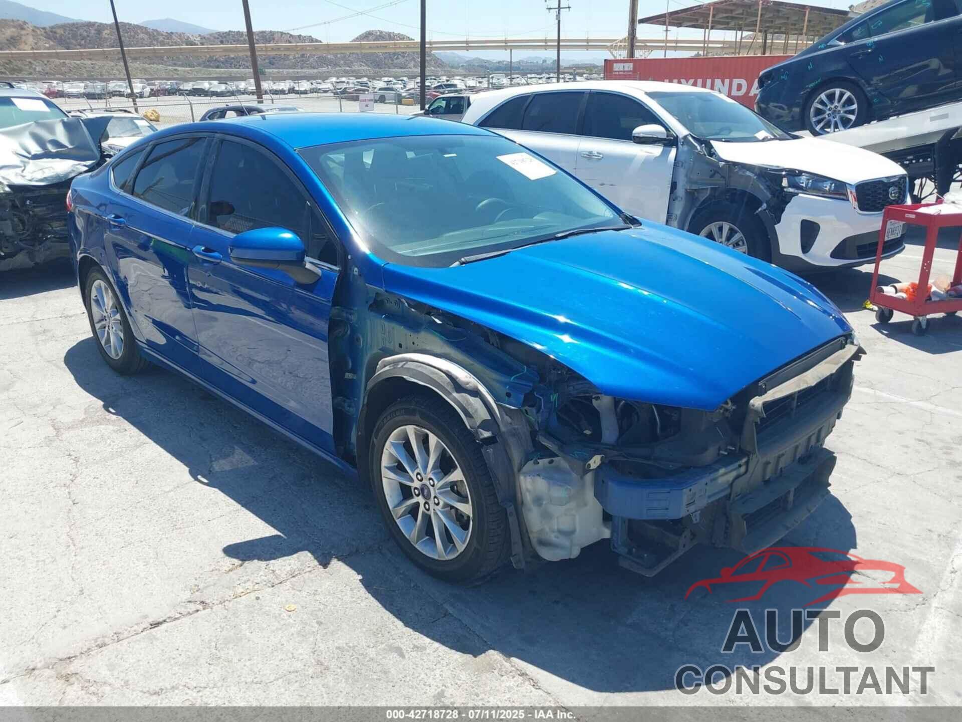 FORD FUSION 2017 - 3FA6P0H75HR224616