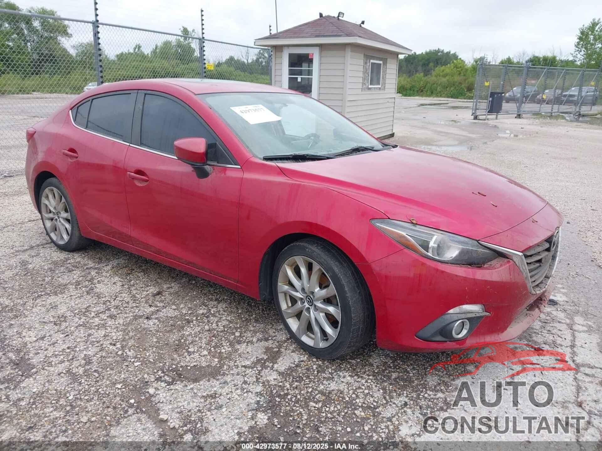 MAZDA MAZDA3 2016 - JM1BM1X36G1354564