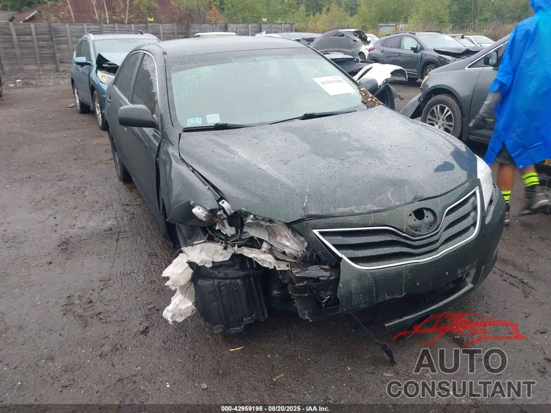 TOYOTA CAMRY 2010 - 4T1BF3EK6AU515206