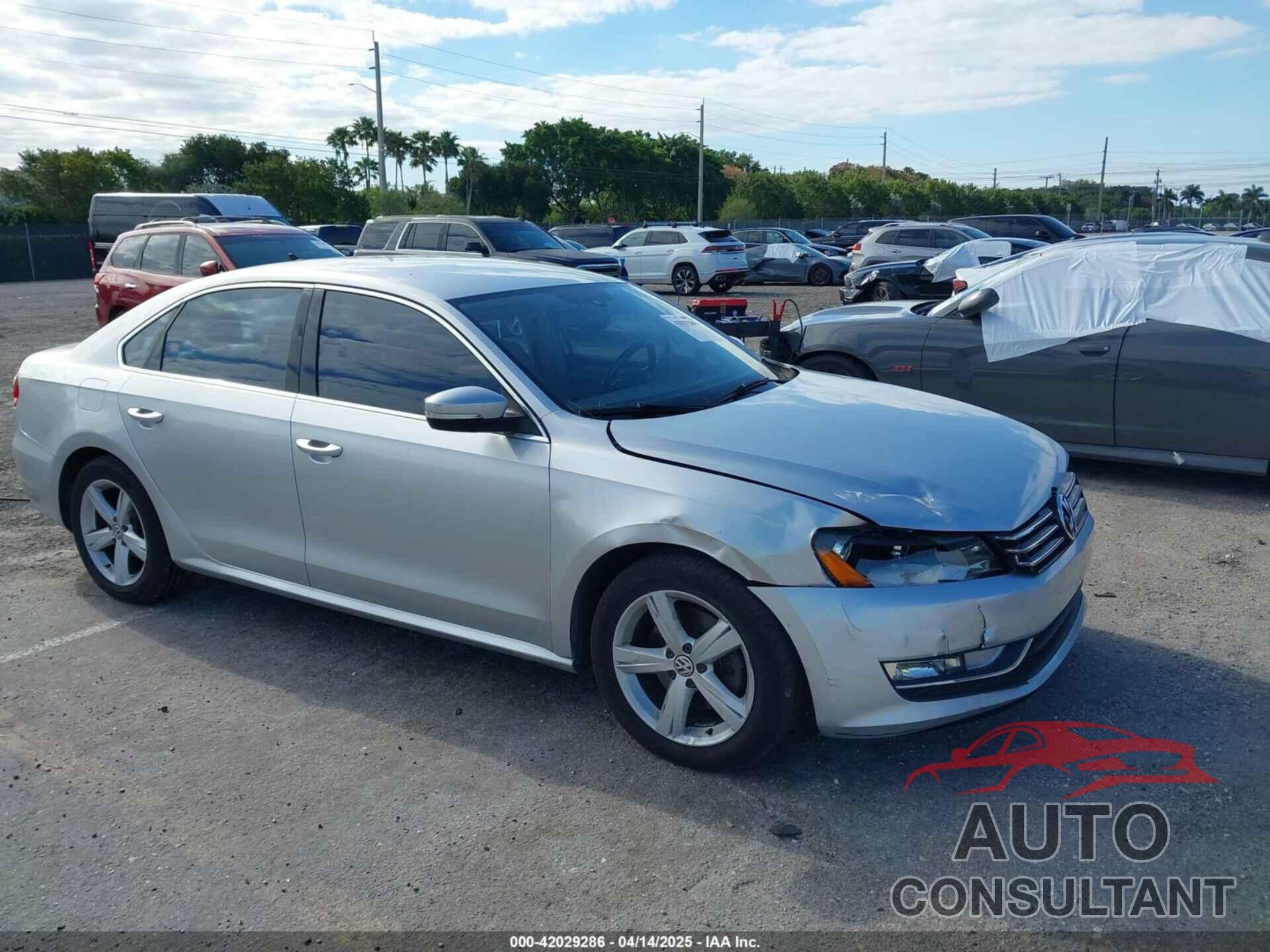 VOLKSWAGEN PASSAT 2015 - 1VWAS7A35FC090573
