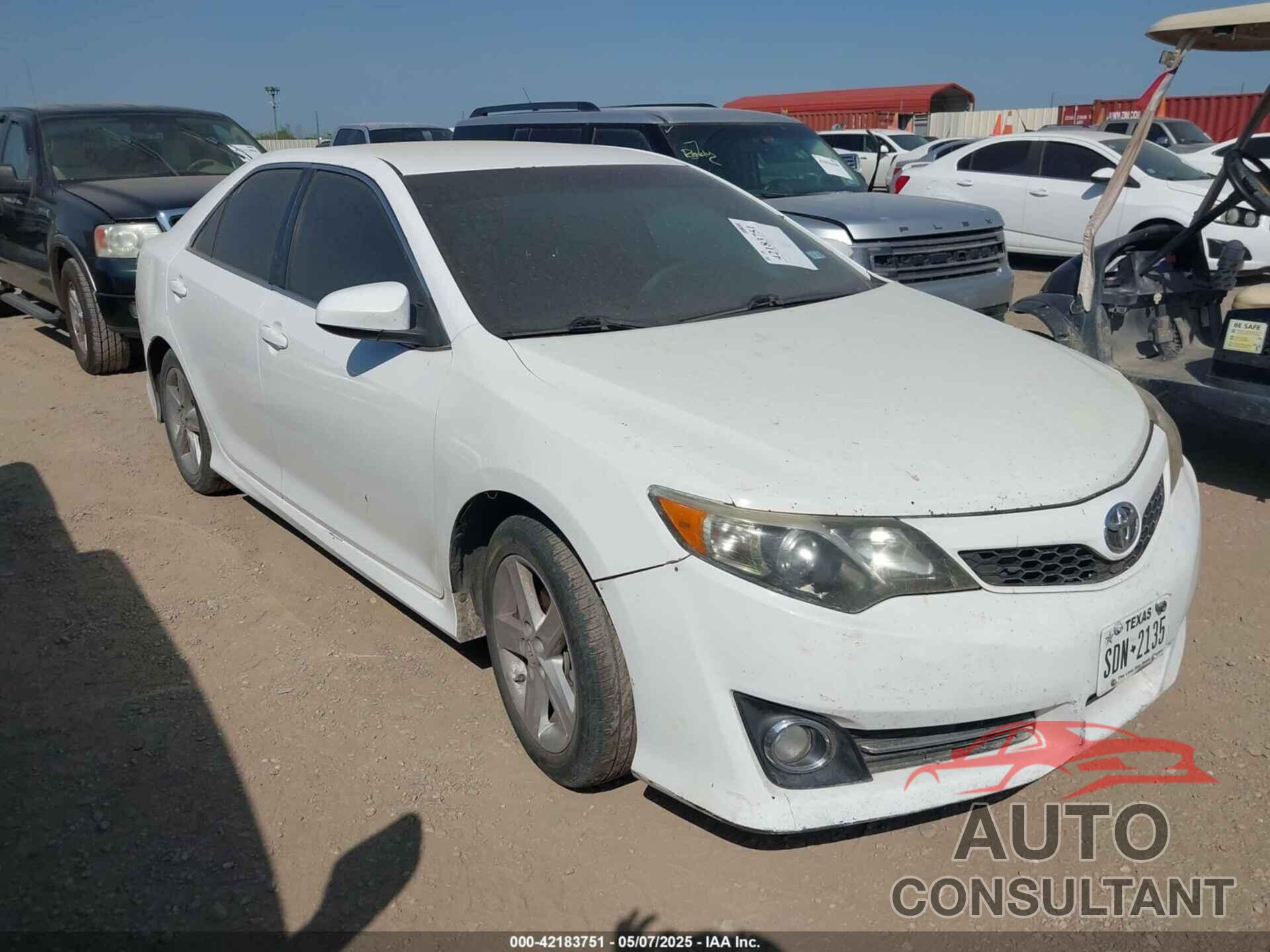 TOYOTA CAMRY 2014 - 4T1BF1FK6EU312907