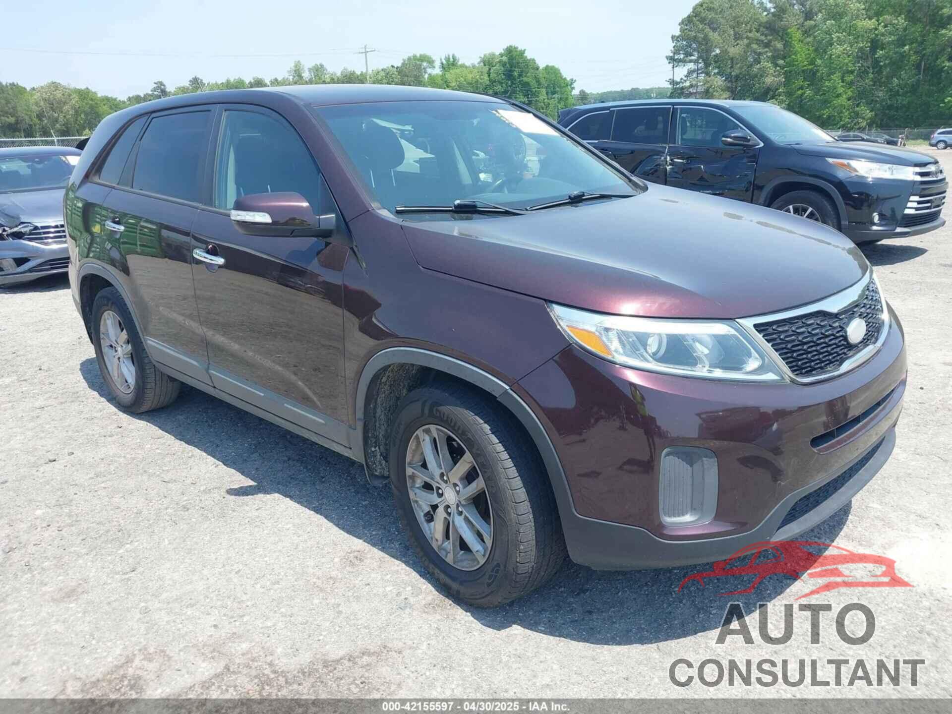 KIA SORENTO 2014 - 5XYKT3A63EG512485