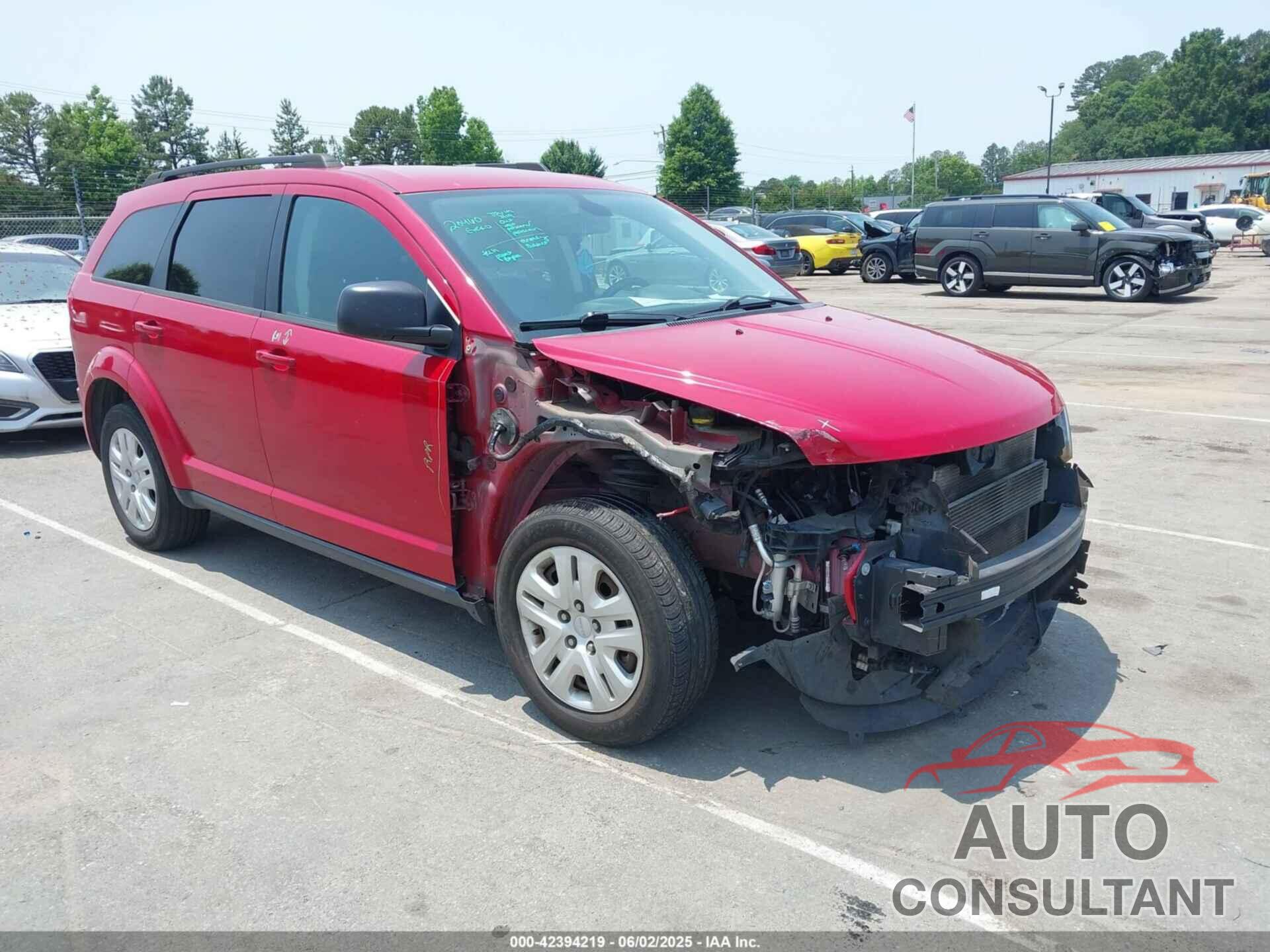 DODGE JOURNEY 2018 - 3C4PDCAB3JT519777