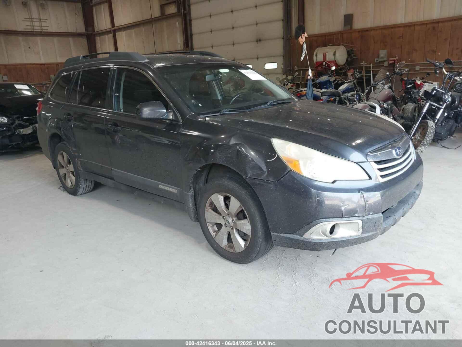 SUBARU OUTBACK 2010 - 4S4BRBCC6A3312562