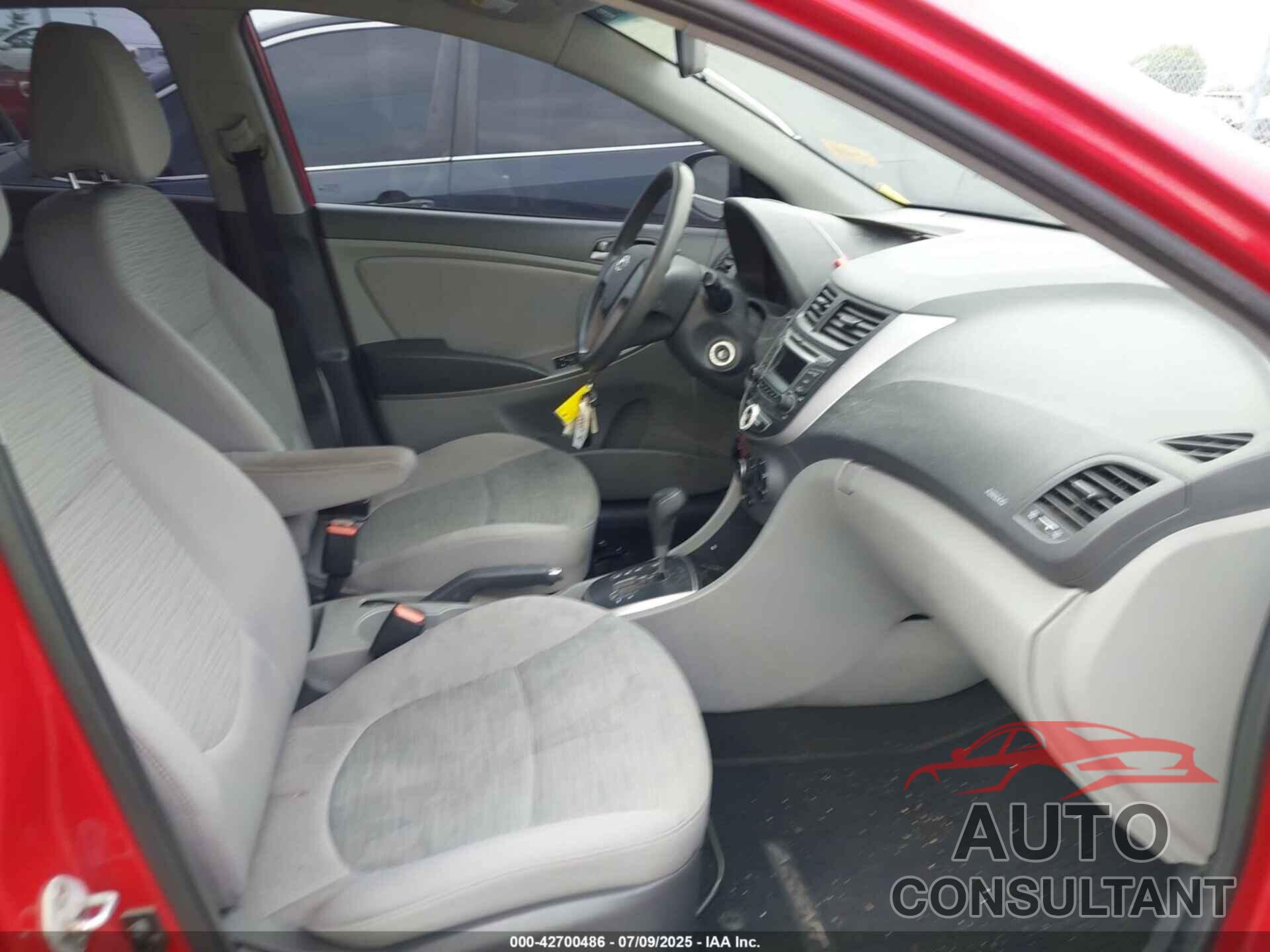 HYUNDAI ACCENT 2016 - KMHCT4AE7GU157352