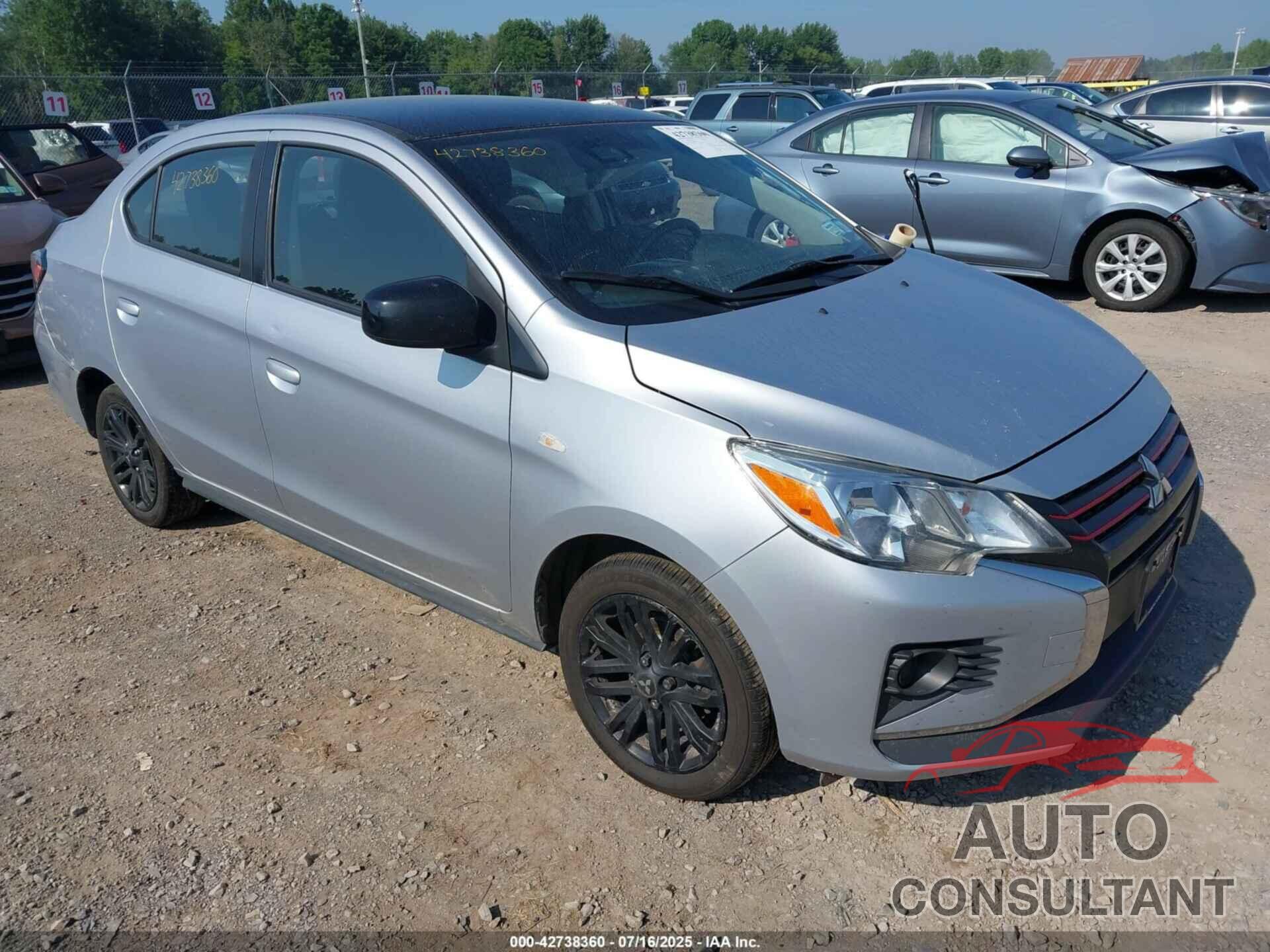 MITSUBISHI MIRAGE 2023 - ML32FUFJ9PHF00819