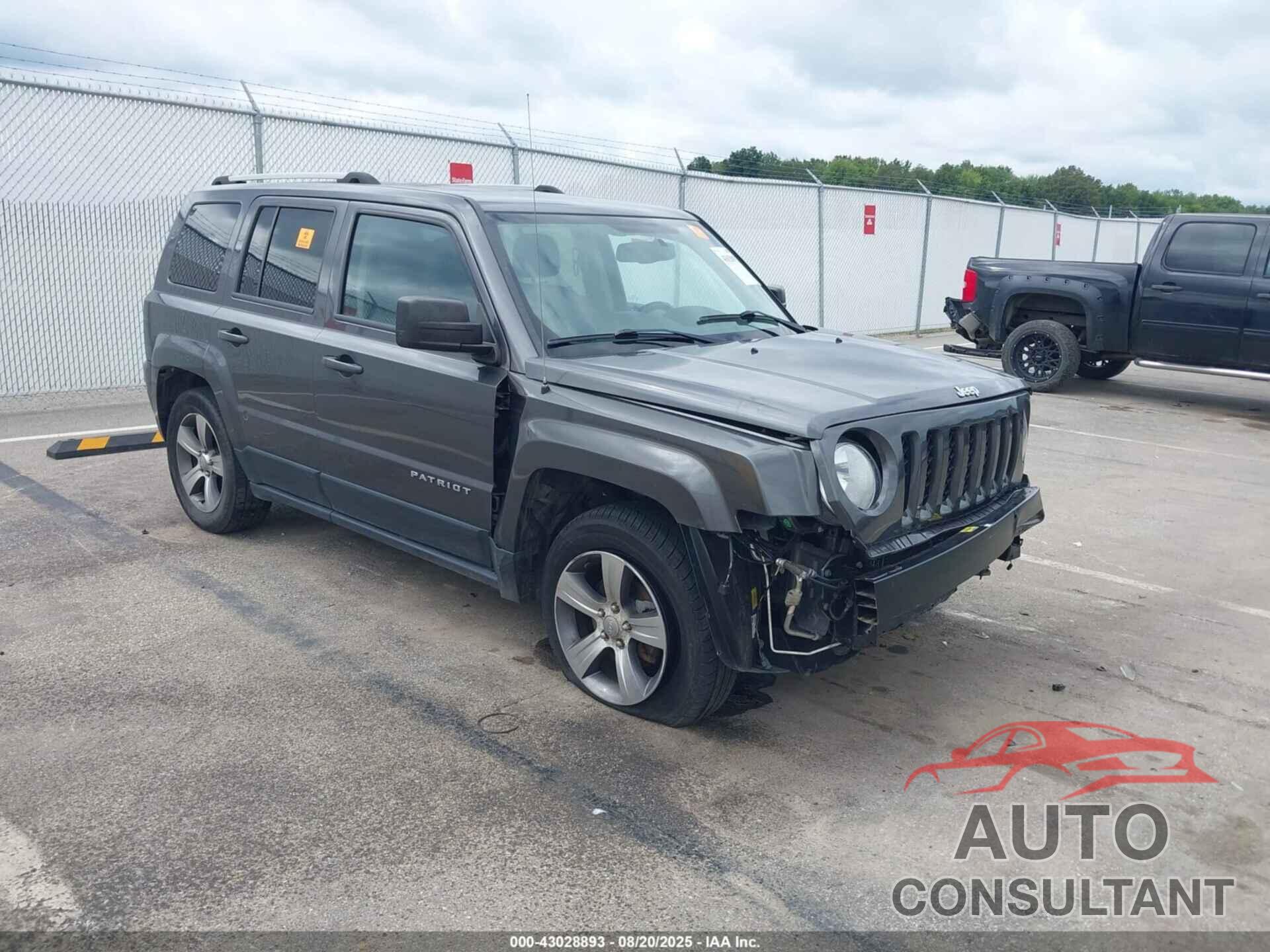 JEEP PATRIOT 2016 - 1C4NJPFA6GD777104