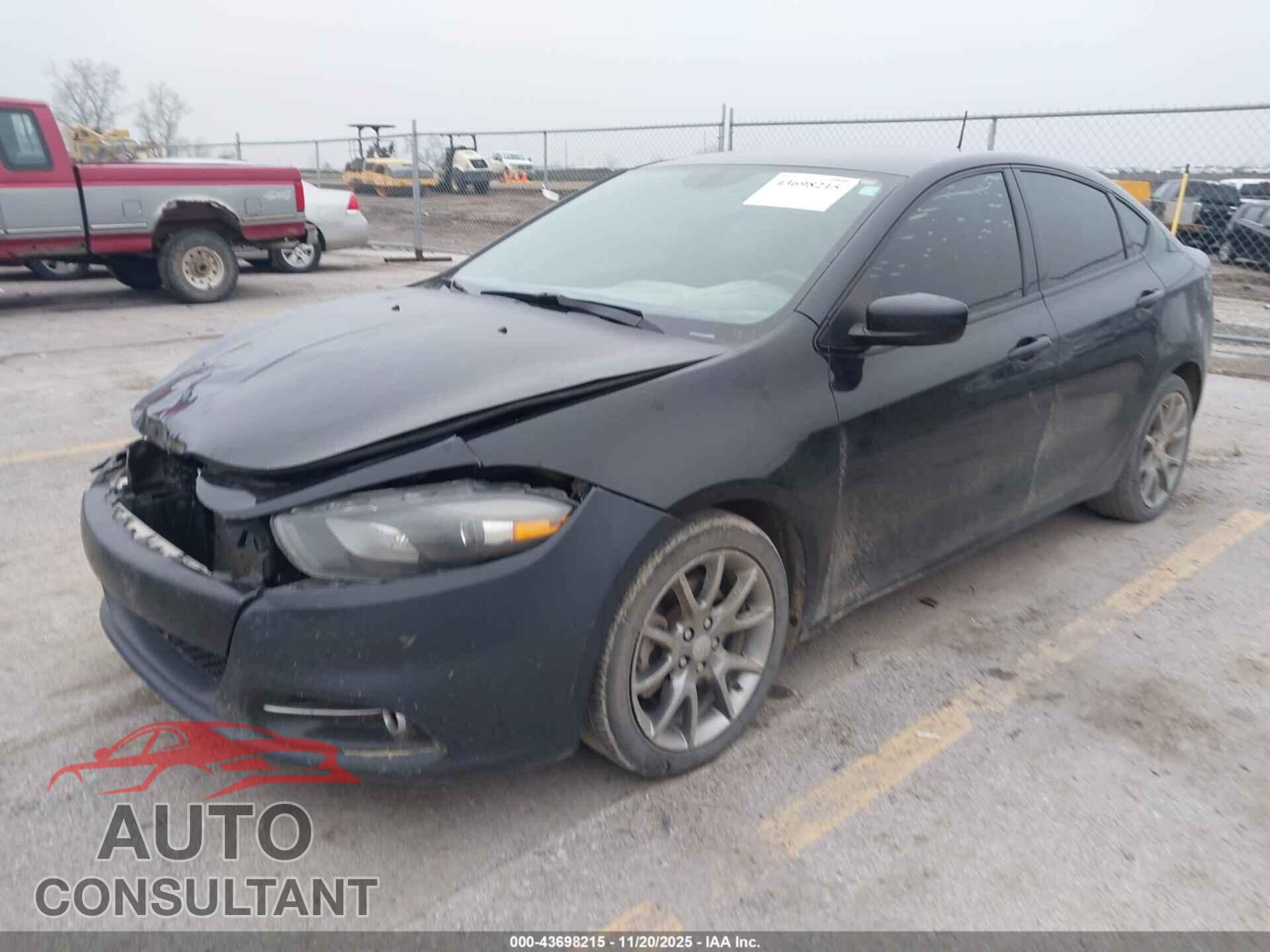 DODGE DART 2014 - 1C3CDFBB4ED745700