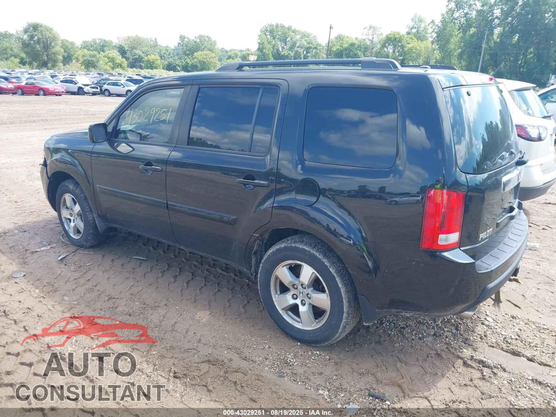 HONDA PILOT 2011 - 5FNYF4H46BB057923