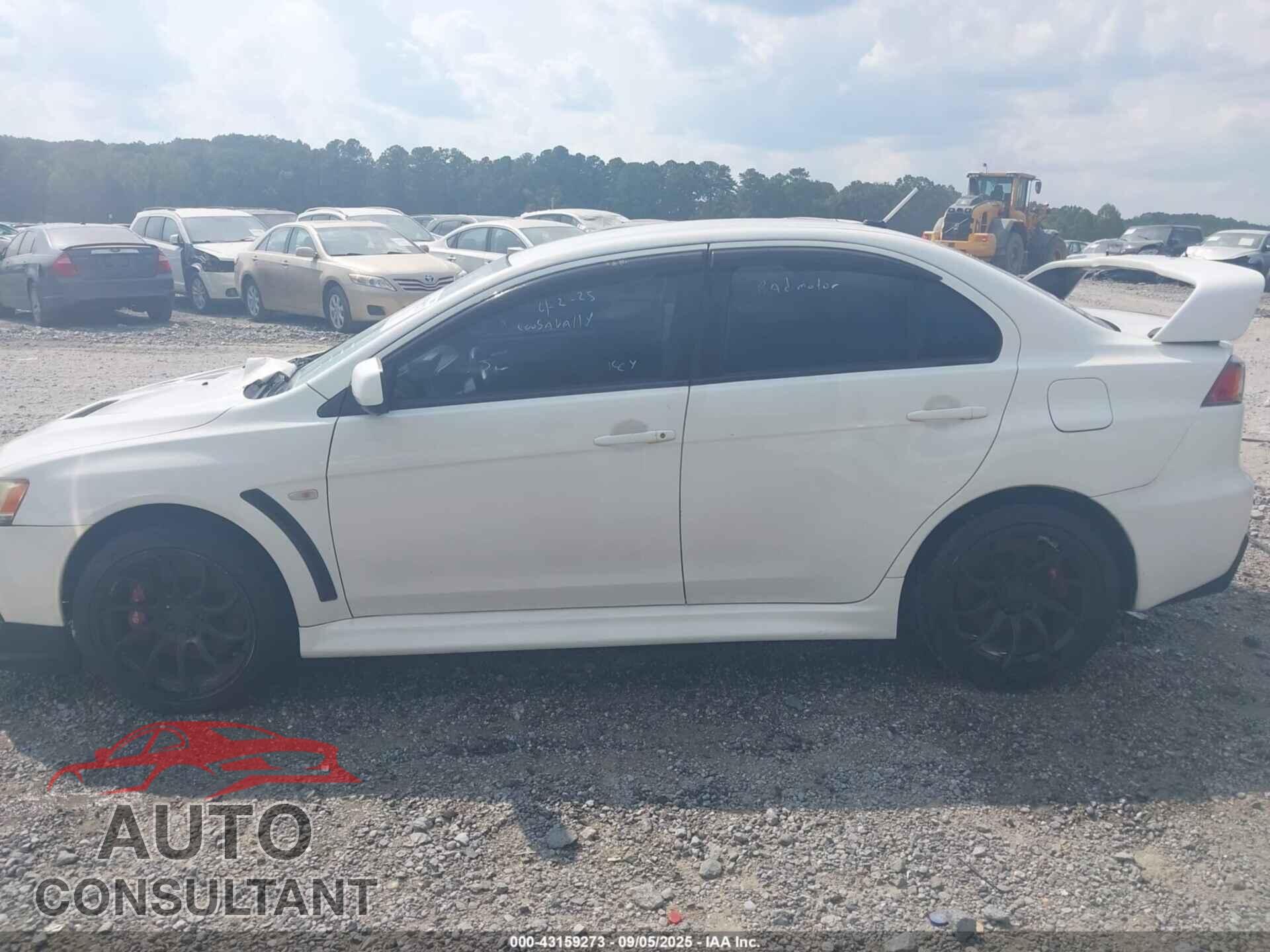 MITSUBISHI LANCER EVOLUTION 2014 - JA32W8FV0EU011166