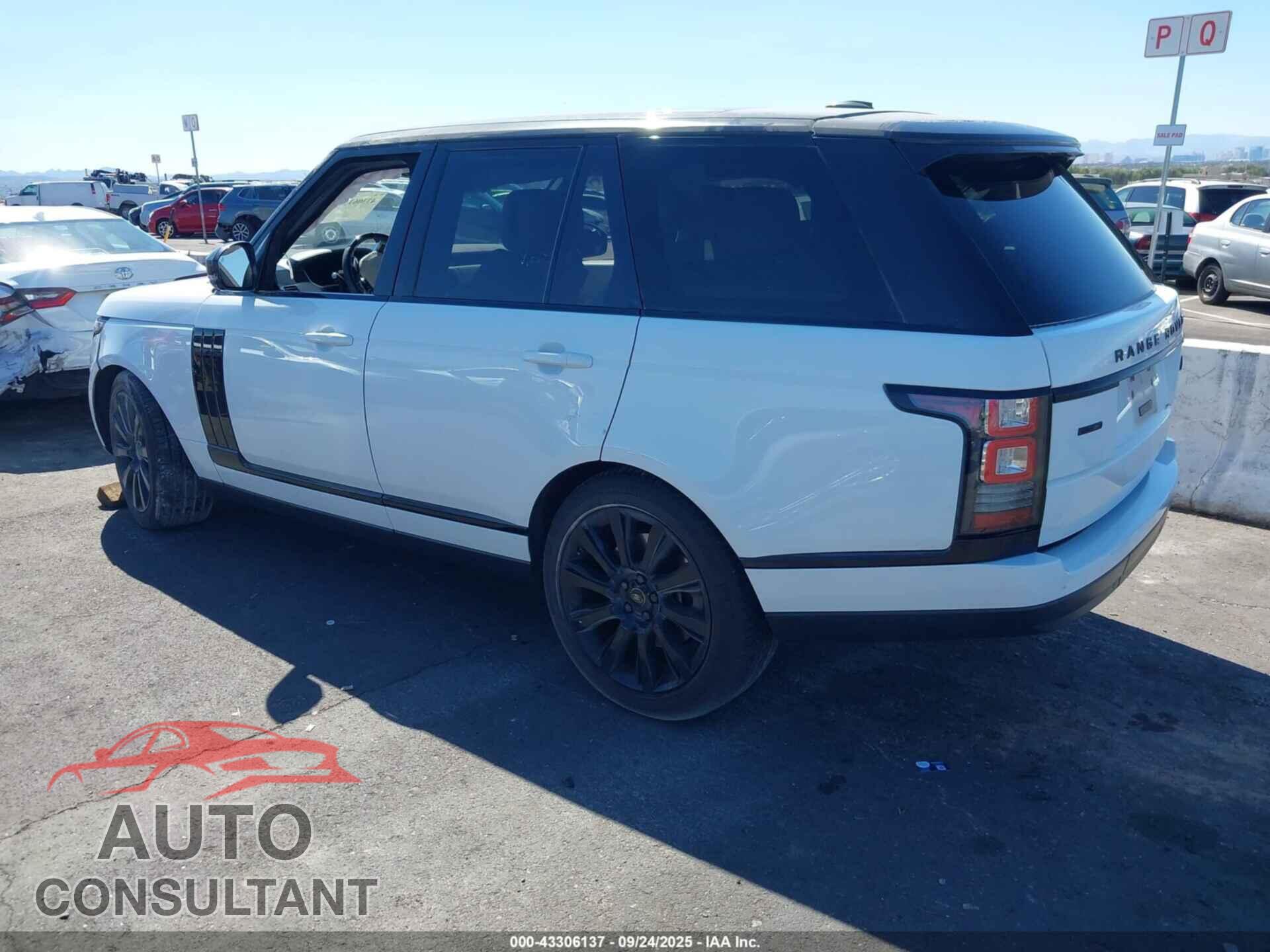 LAND ROVER RANGE ROVER 2013 - SALGS2EF0DA104627