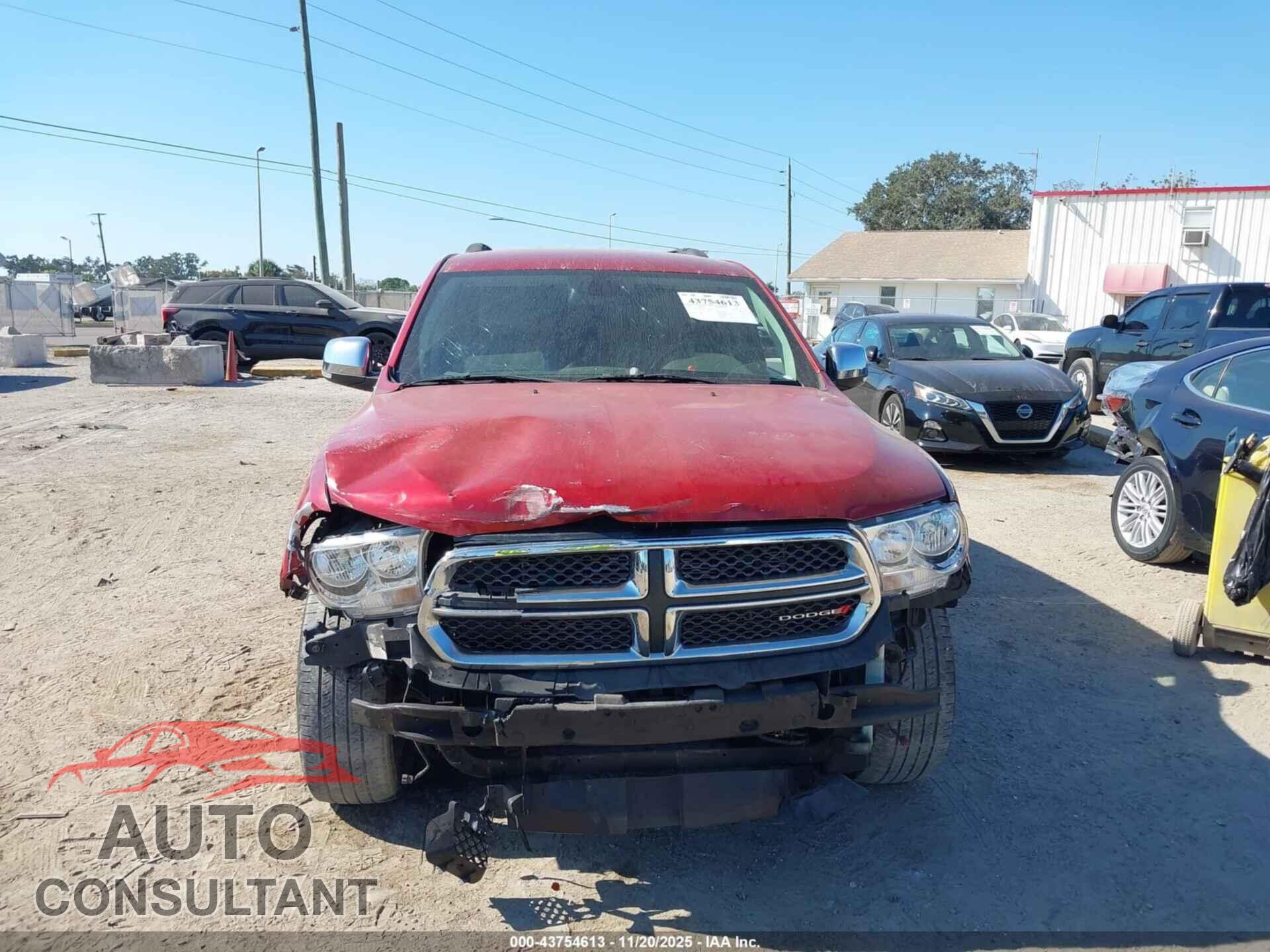 DODGE DURANGO 2011 - 1D4SD4GT7BC592991