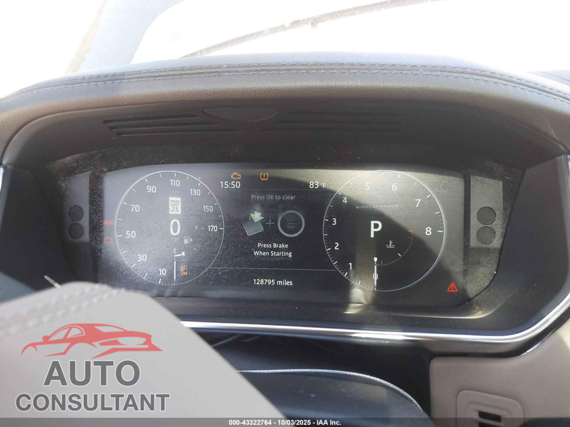 LAND ROVER RANGE ROVER 2017 - SALGS2FE2HA362711