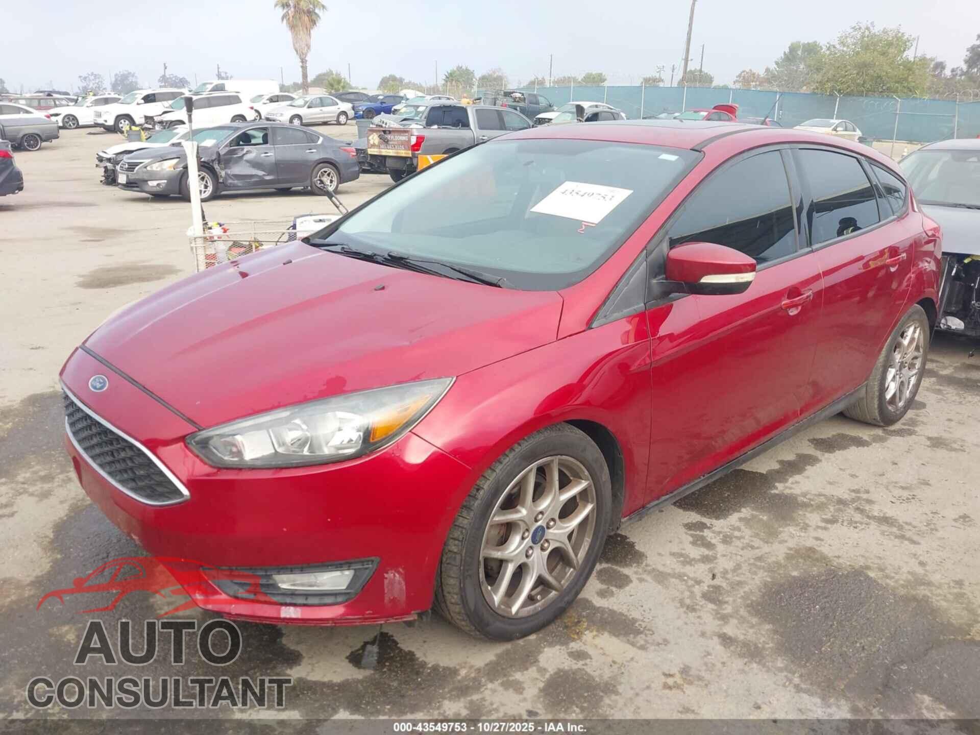 FORD FOCUS 2015 - 1FADP3K20FL362713