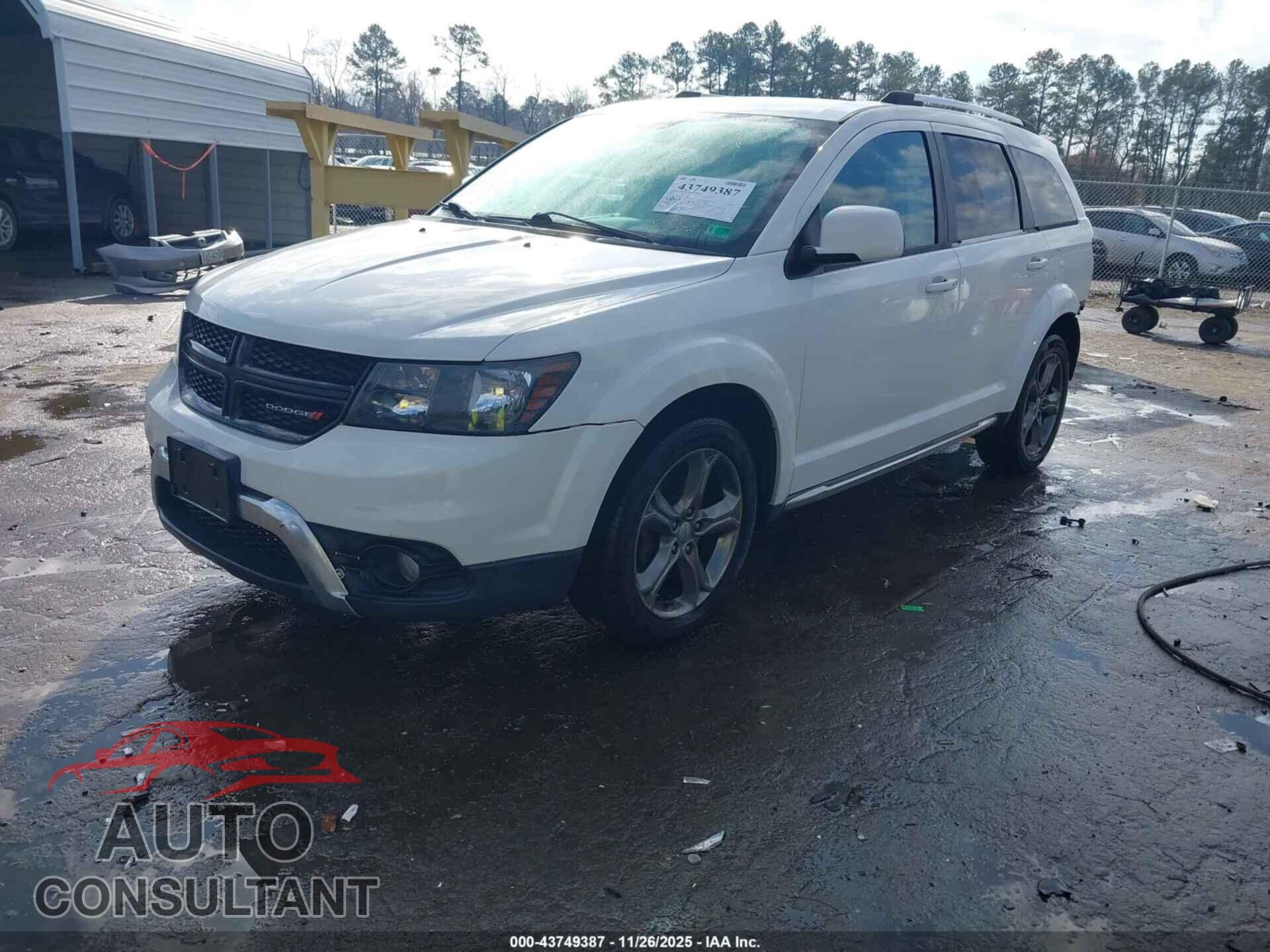 DODGE JOURNEY 2017 - 3C4PDCGB5HT534847